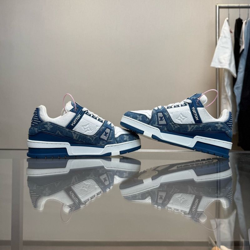 Louis Vuitton Louis Vuitton Trainer Low-Top Casual Sneakers Size US 10 / EU 43 - 6 Thumbnail