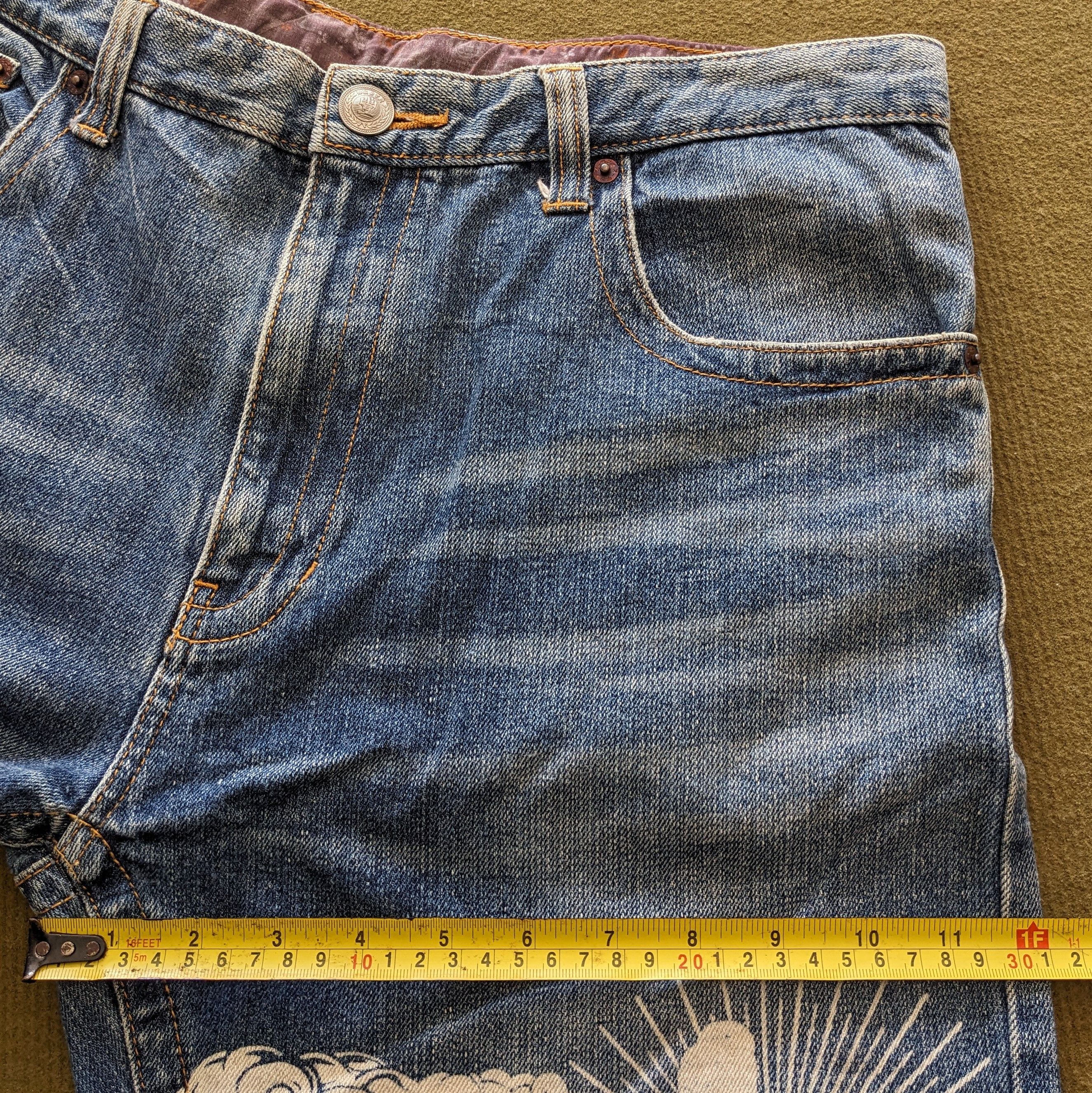 Other Vintage Japanese Art Design Fashion Jeans Size US 36 / EU 52 - 7 Thumbnail