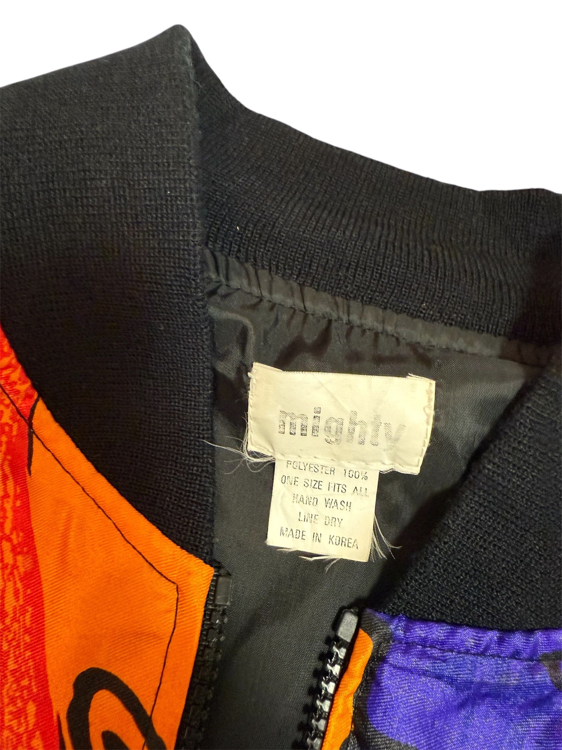 Vintage 1980s Picasso Abstract Art Print Bomber Jacket OS Size US L / EU 52-54 / 3 - 2 Thumbnail