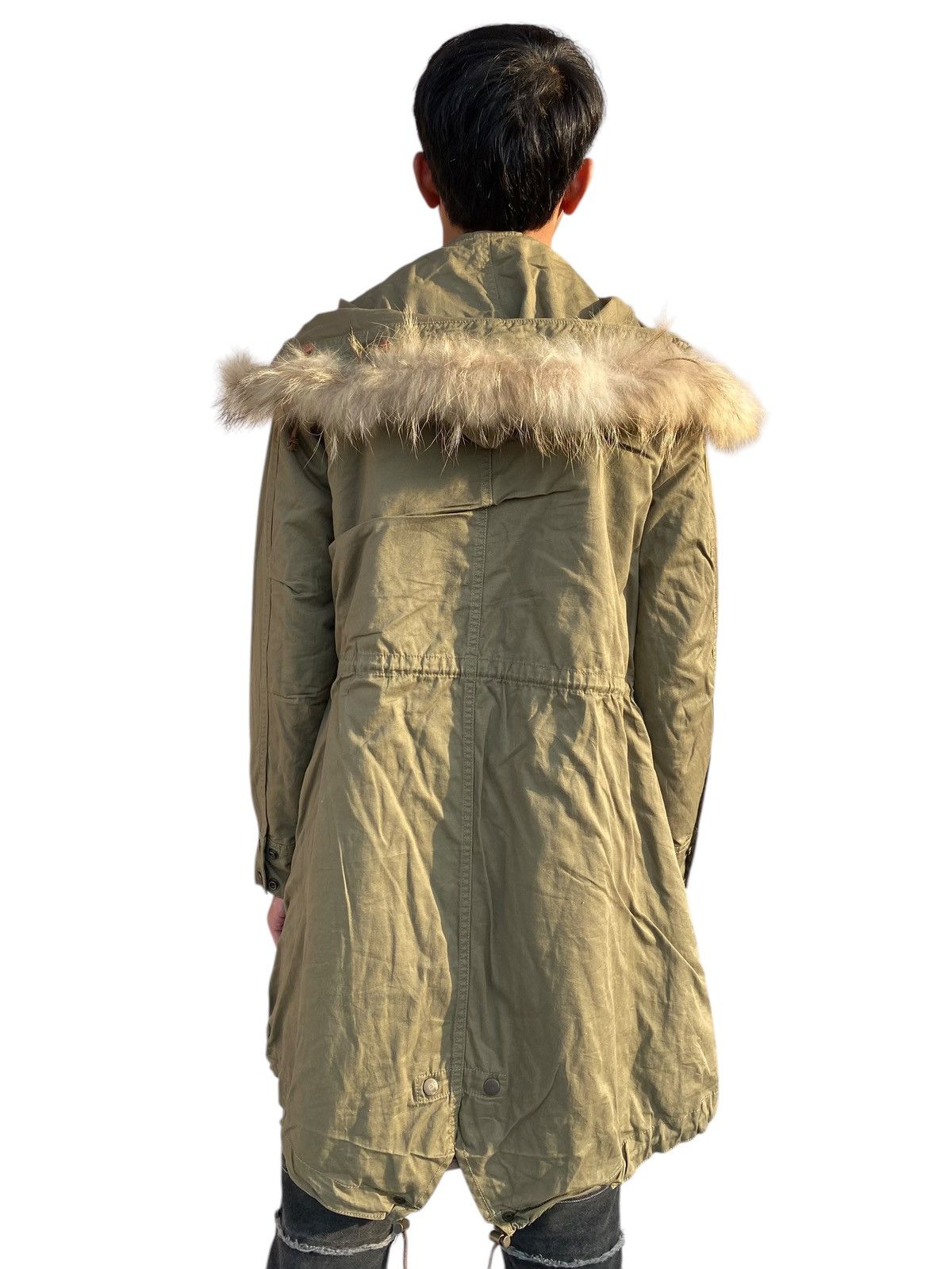 If Six Was Nine 2000s Panaji by GOA - Fur Hoodie Apocalypse Style Jacket Size US M / EU 48-50 / 2 - 7 Thumbnail