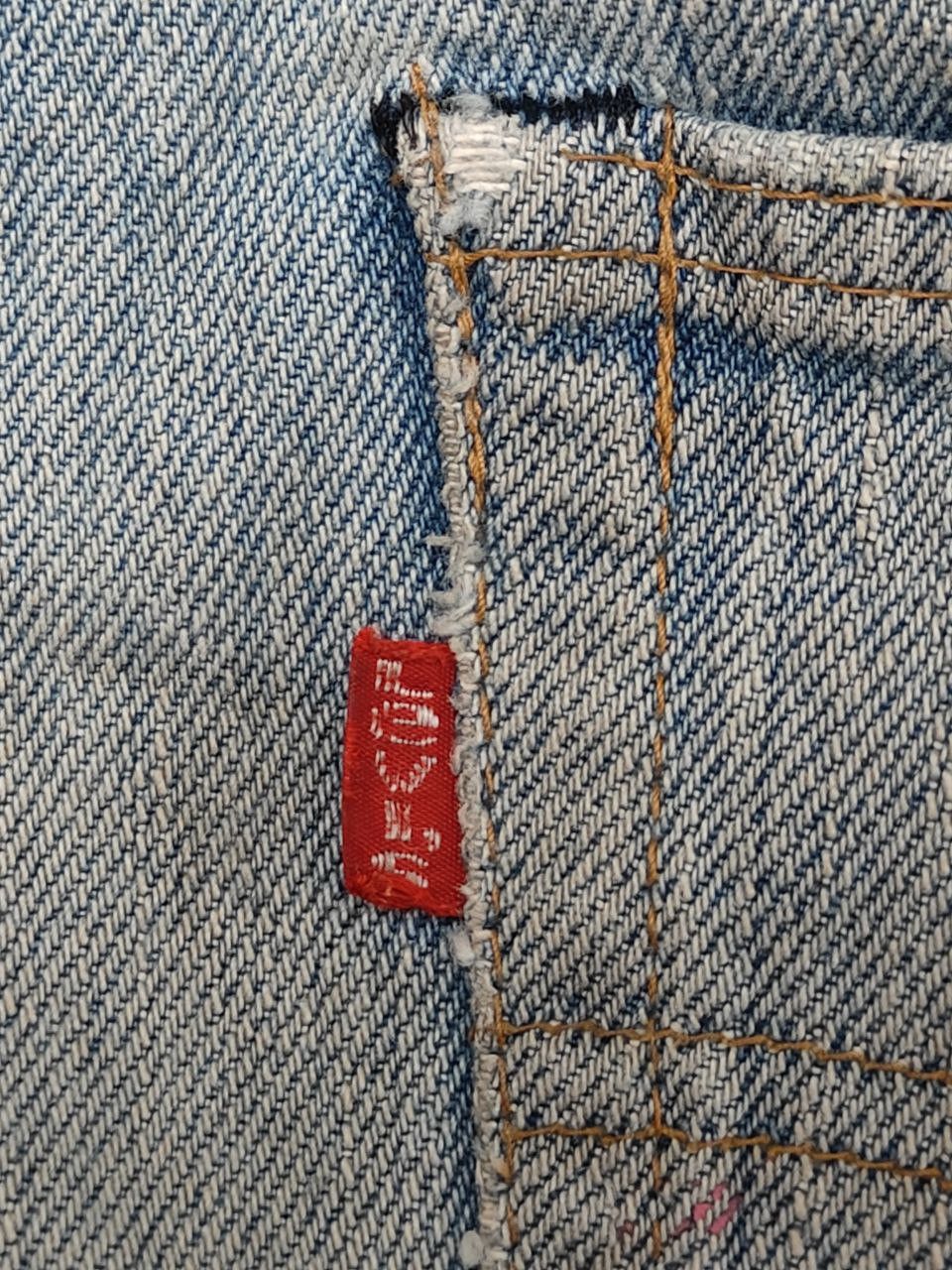 Levi's 60s Vtg Rare Levi's 501 Selvedge , Button no 6 Size US 29 - 5 Thumbnail