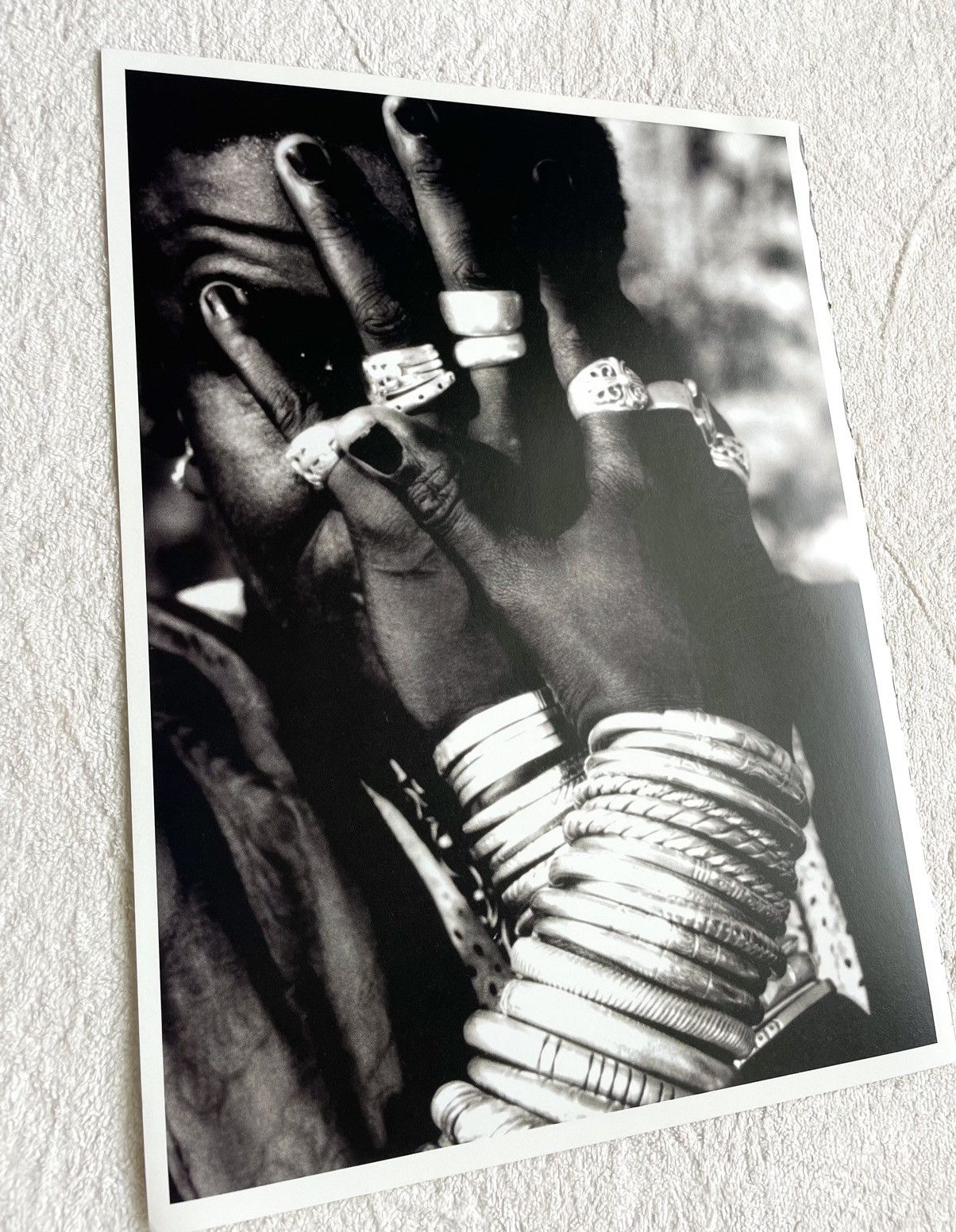 Chrome Hearts Chrome Hearts rings & bracelet 8x11 cutout Poster Size ONE SIZE - 2 Thumbnail