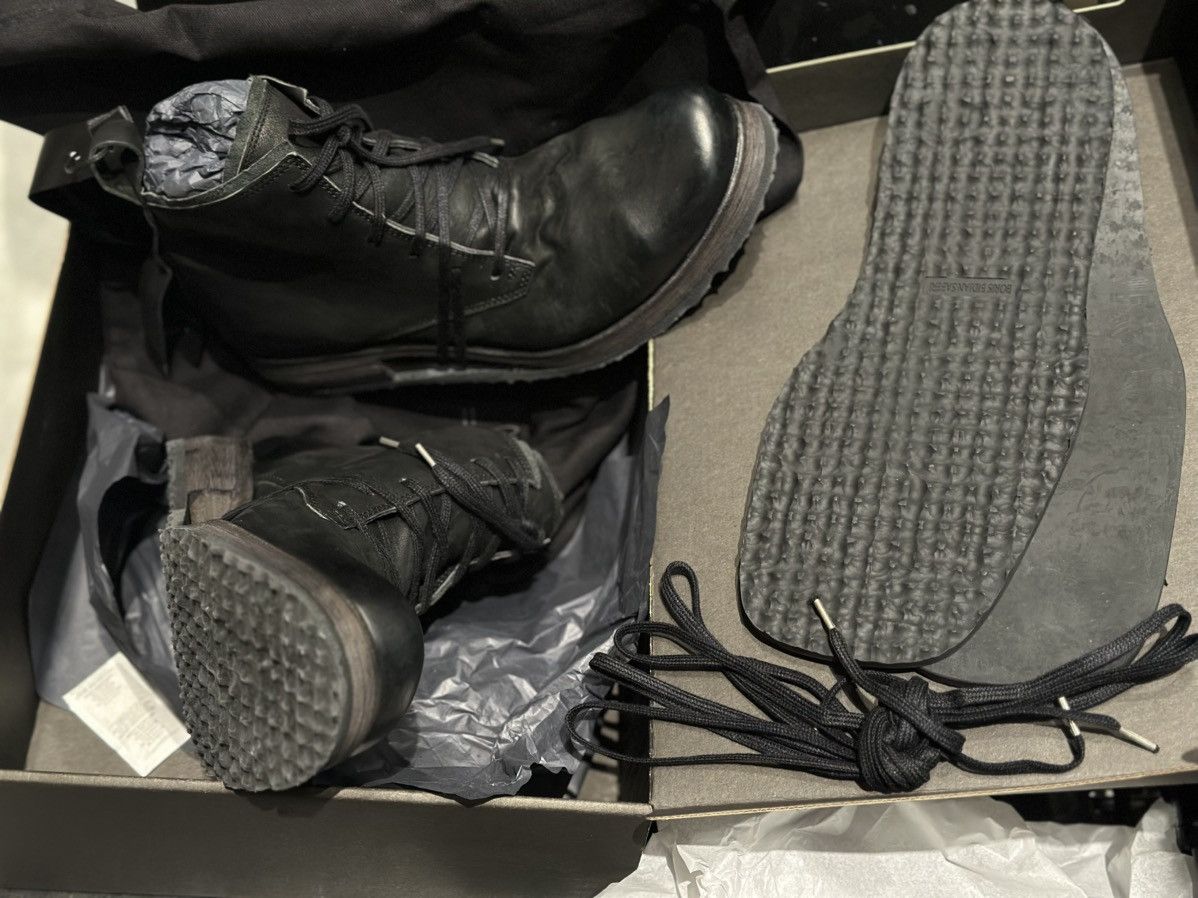 Boris Bidjan Saberi Boris Bidjan Saberi BOOT4 Ankle Boots horse BLACK 44 EUR Size US 11 / EU 44 - 5 Thumbnail