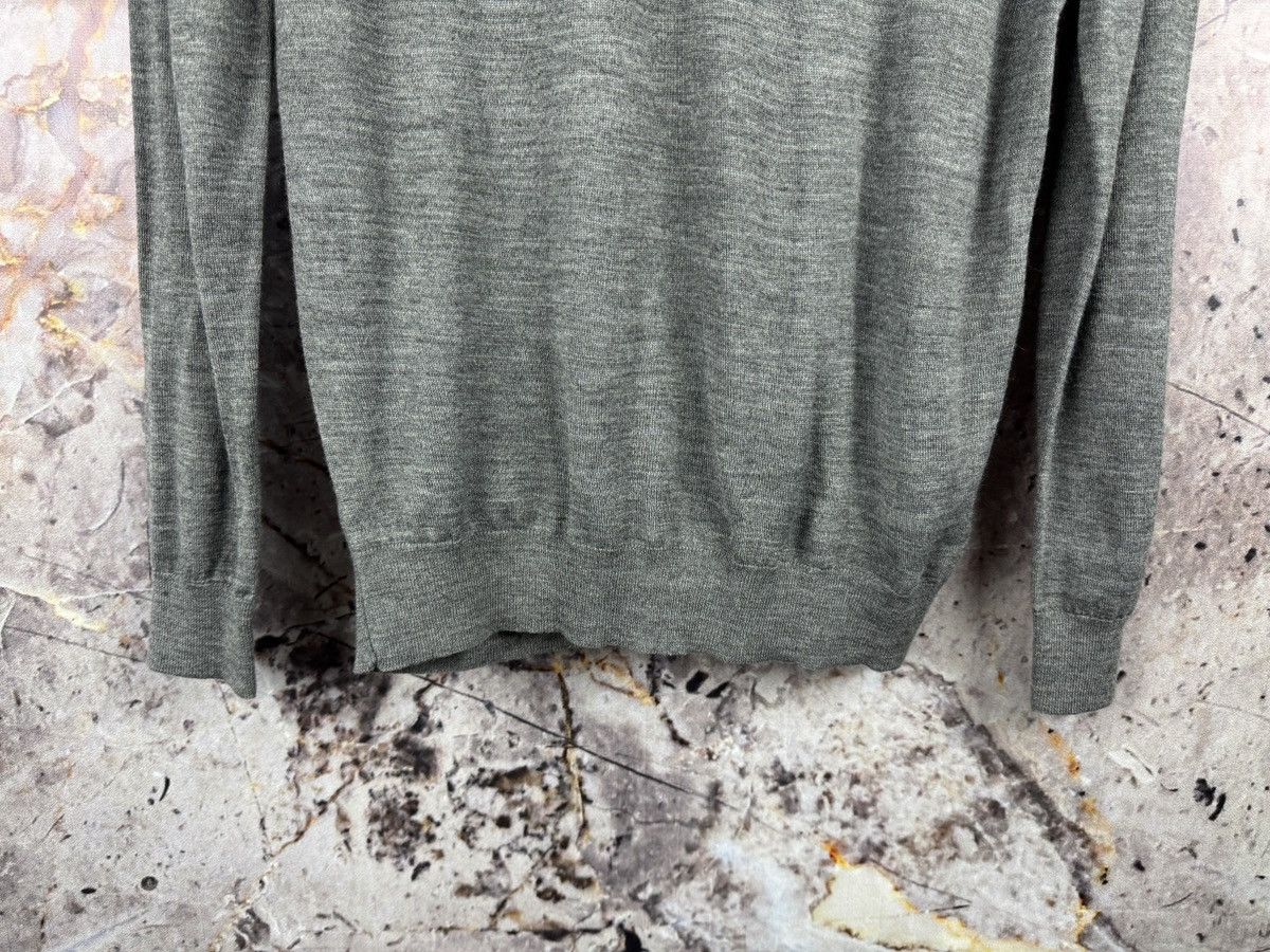 Savile Row Savile Row Company Merino Wool Crew Neck Sweater Gray Size US L / EU 52-54 / 3 - 4 Thumbnail