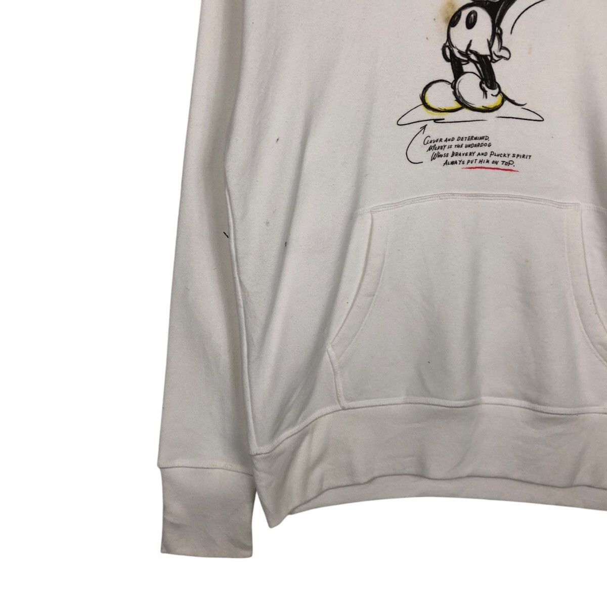 Japanese Brand × Uniqlo 📌Vintage Pull Over Hoodie Sweatshirt Mickey Mouse Big Logo Size US M / EU 48-50 / 2 - 5 Thumbnail