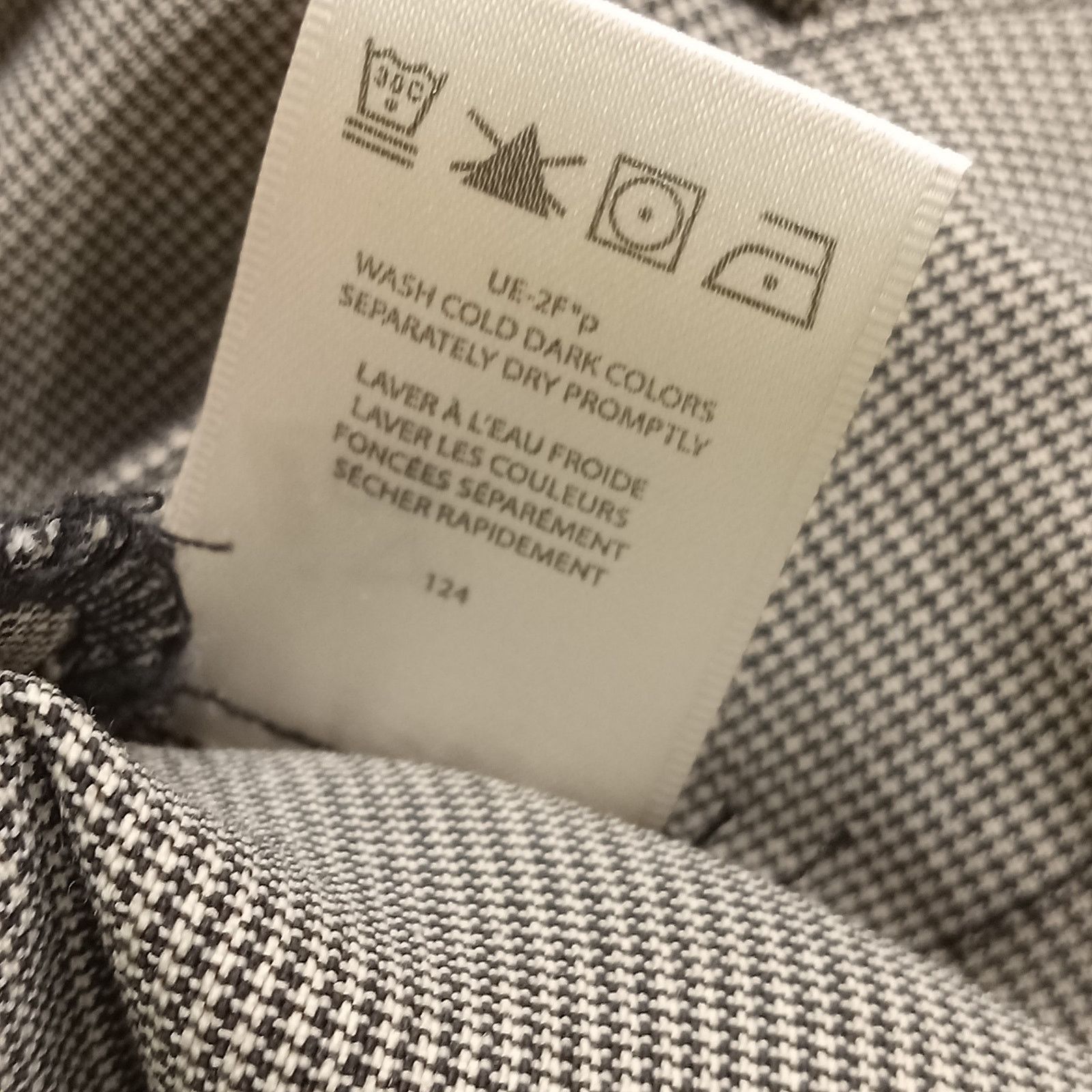 & Other Stories Van Heusen Dress Pants 8 (32 X 32) Women's Houndstooth Size 30" / US 8 / IT 44 - 7 Thumbnail