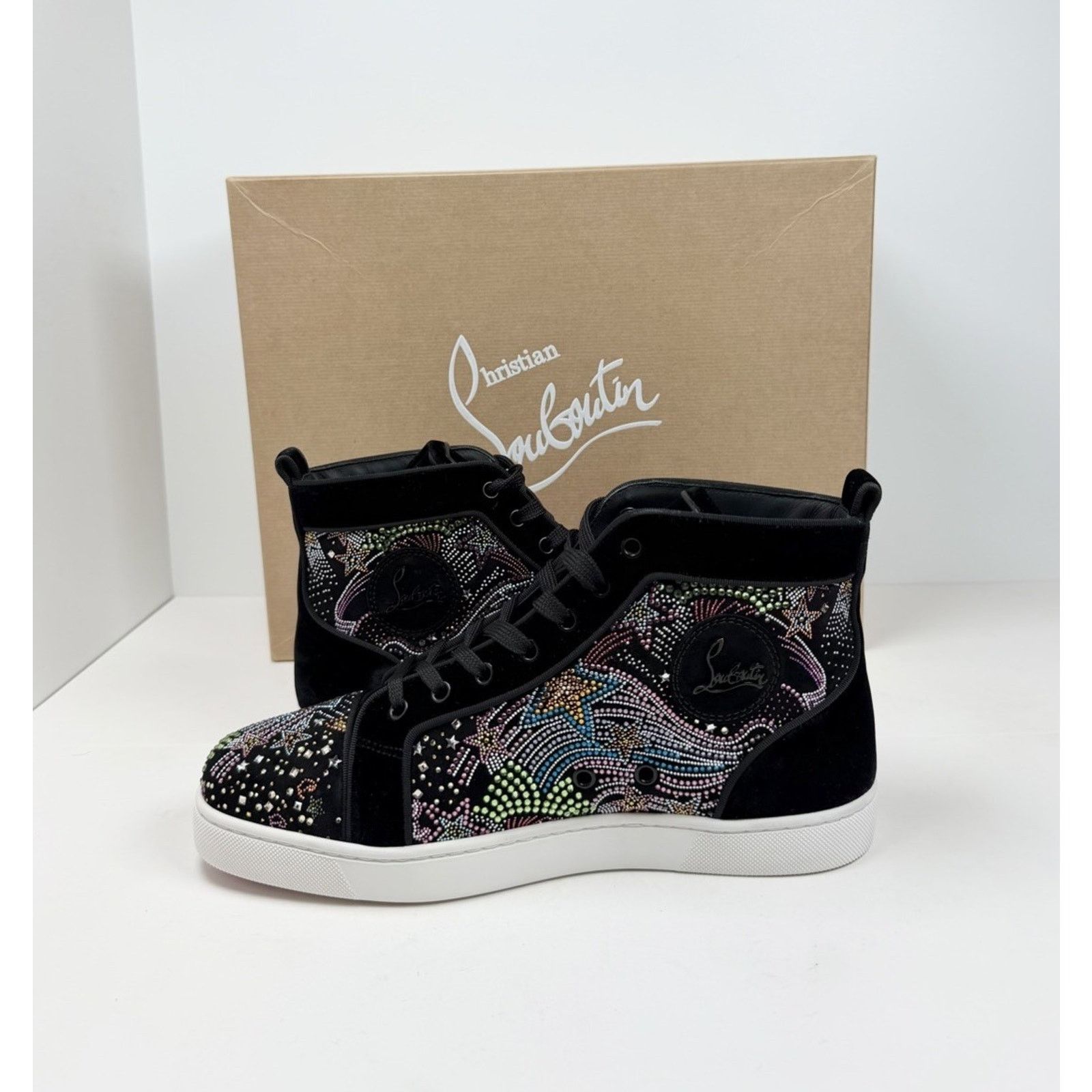 Christian Louboutin Size 8US - Christian Louboutin Crystal Strass NEW Size US 8 / EU 41 - 8 Thumbnail