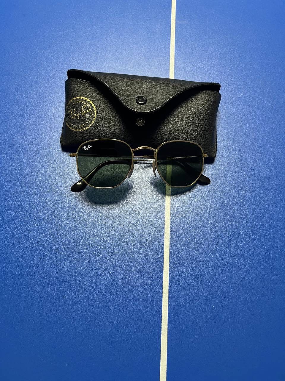 RayBan RAY BAN ITALY RB3548-N 51[]21 145 SHINY GOLD LENS SUNGLASSES Size ONE SIZE - 3 Thumbnail