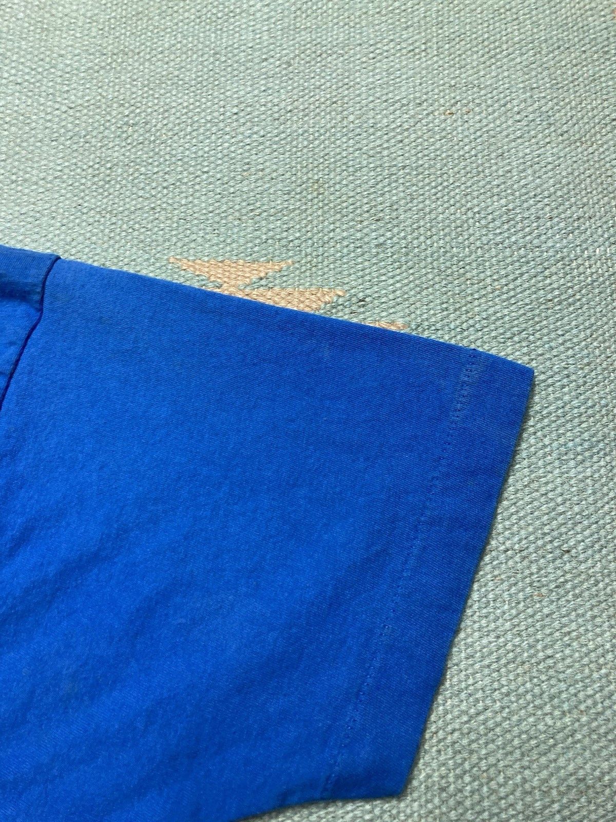 Fruit Of The Loom × Vintage 80s pocket t shirt fruit of the loom blank cotton soft large Size US L / EU 52-54 / 3 - 3 Thumbnail