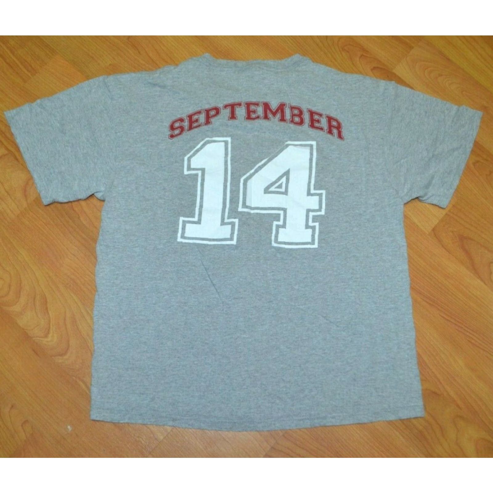 Vintage VINTAGE Mr. Woodcock T-Shirt Gray 2007 Movies Billy Bob Thornton Amy Poehler Mens M Short Sleeve Graphic Tee Size US M / EU 48-50 / 2 - 2 Thumbnail
