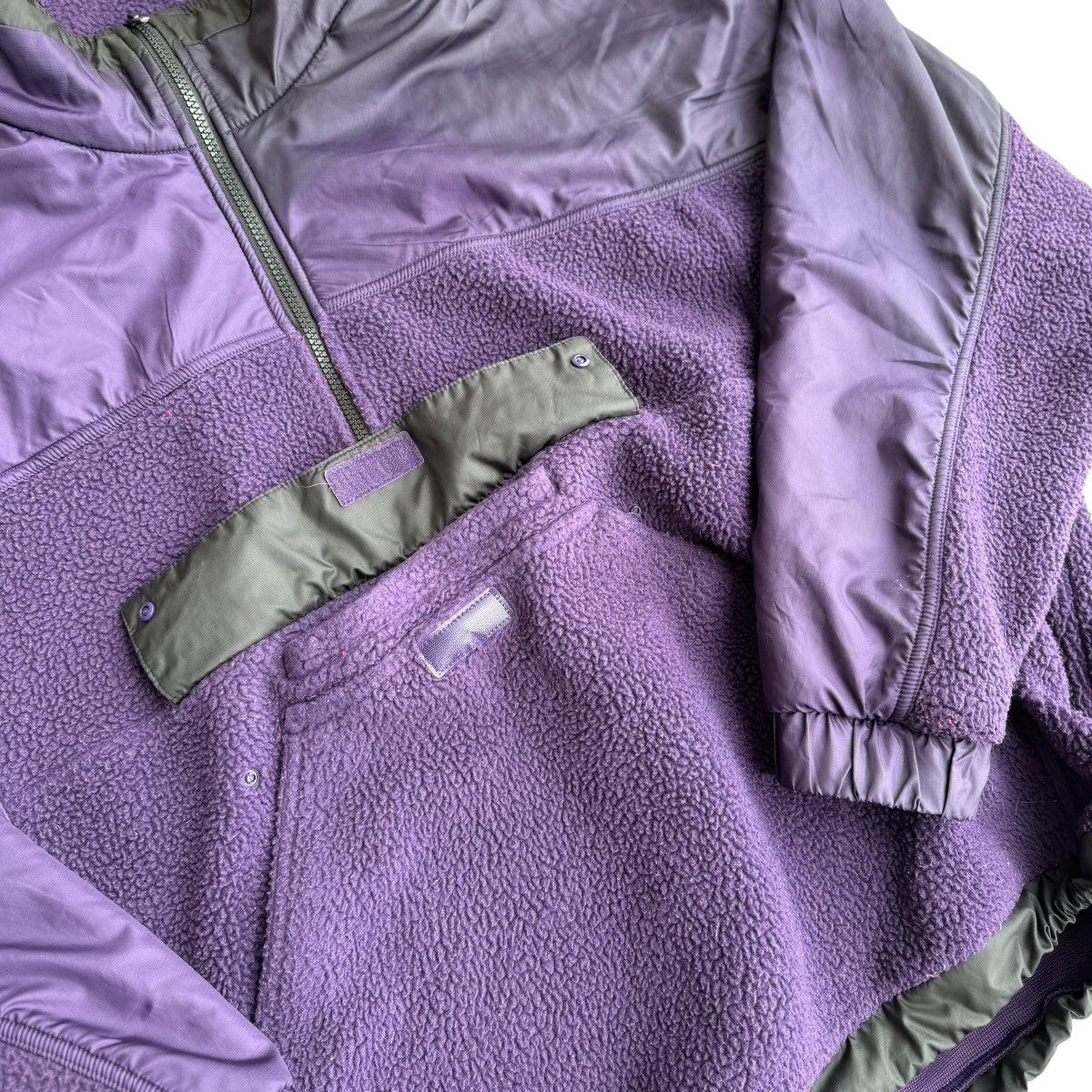 Adidas ADIDAS R.Y.V. Fleece Jacket Sherpa Outdoors Pullover Size US L / EU 52-54 / 3 - 4 Thumbnail