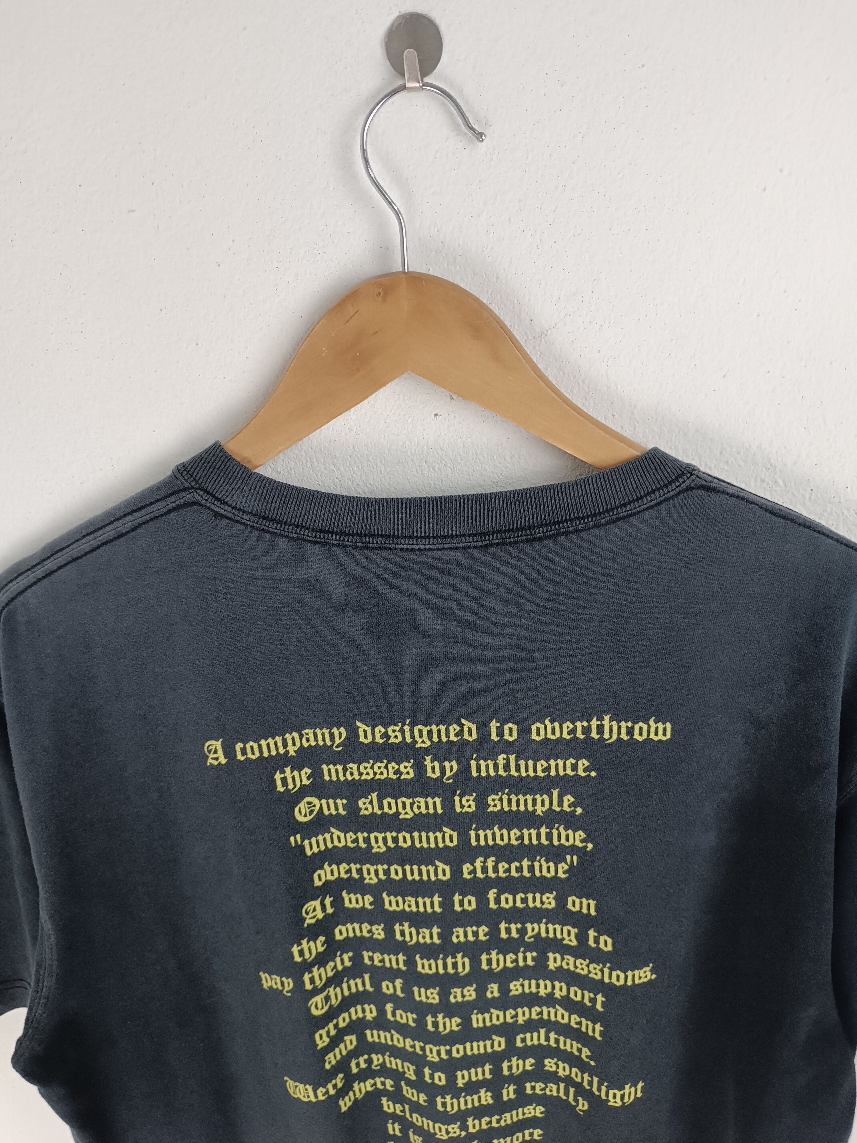 Mossimo VINTAGE 90'S MOSSIMO SPORT F THE MASSES FADED VERY RARE TEE Size US L / EU 52-54 / 3 - 16 Thumbnail