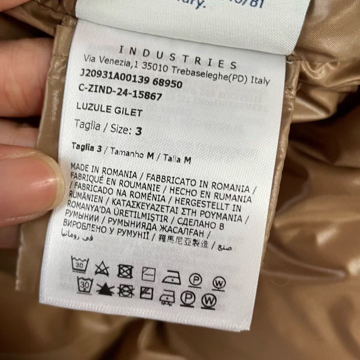 Moncler Moncler Black Gold Down Vest Size US L / EU 52-54 / 3 - 6 Thumbnail