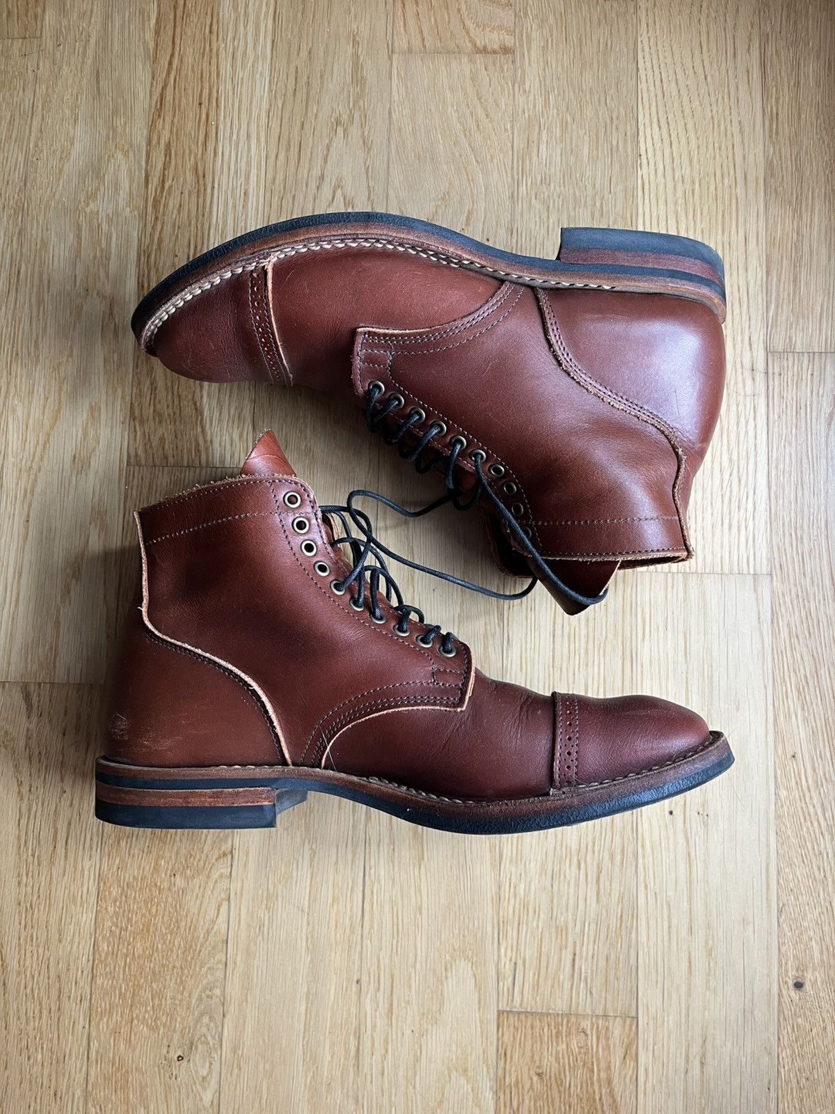 Viberg Chicago Tan Latigo Size US 6 / EU 39 - 4 Thumbnail