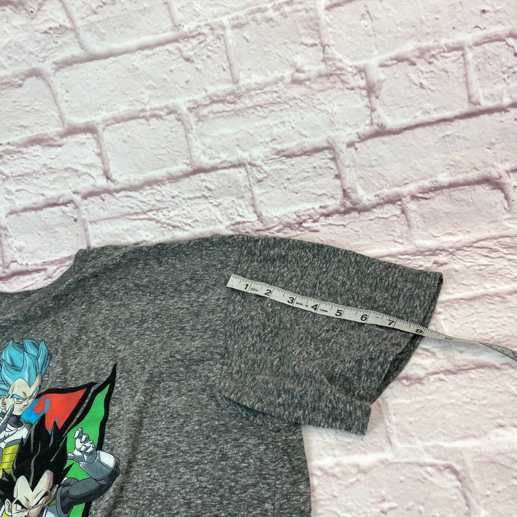 Vintage Dragon Ball Z Super T-Shirt Goku Vegeta Mens Gray Size 2XL Japanese Anime Graphic Crewneck Short Sleeve Size US XXL / EU 58 / 5 - 5 Thumbnail