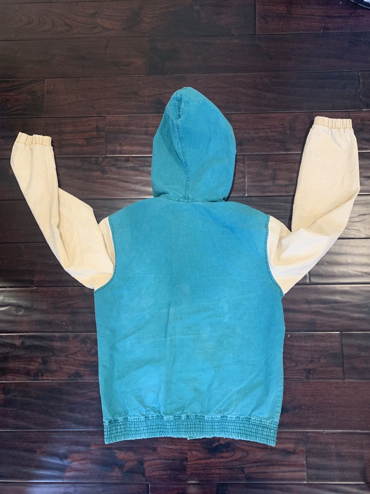 Vintage 90s fresh squeeze hooded varsiety jacket Size US M / EU 48-50 / 2 - 7 Thumbnail