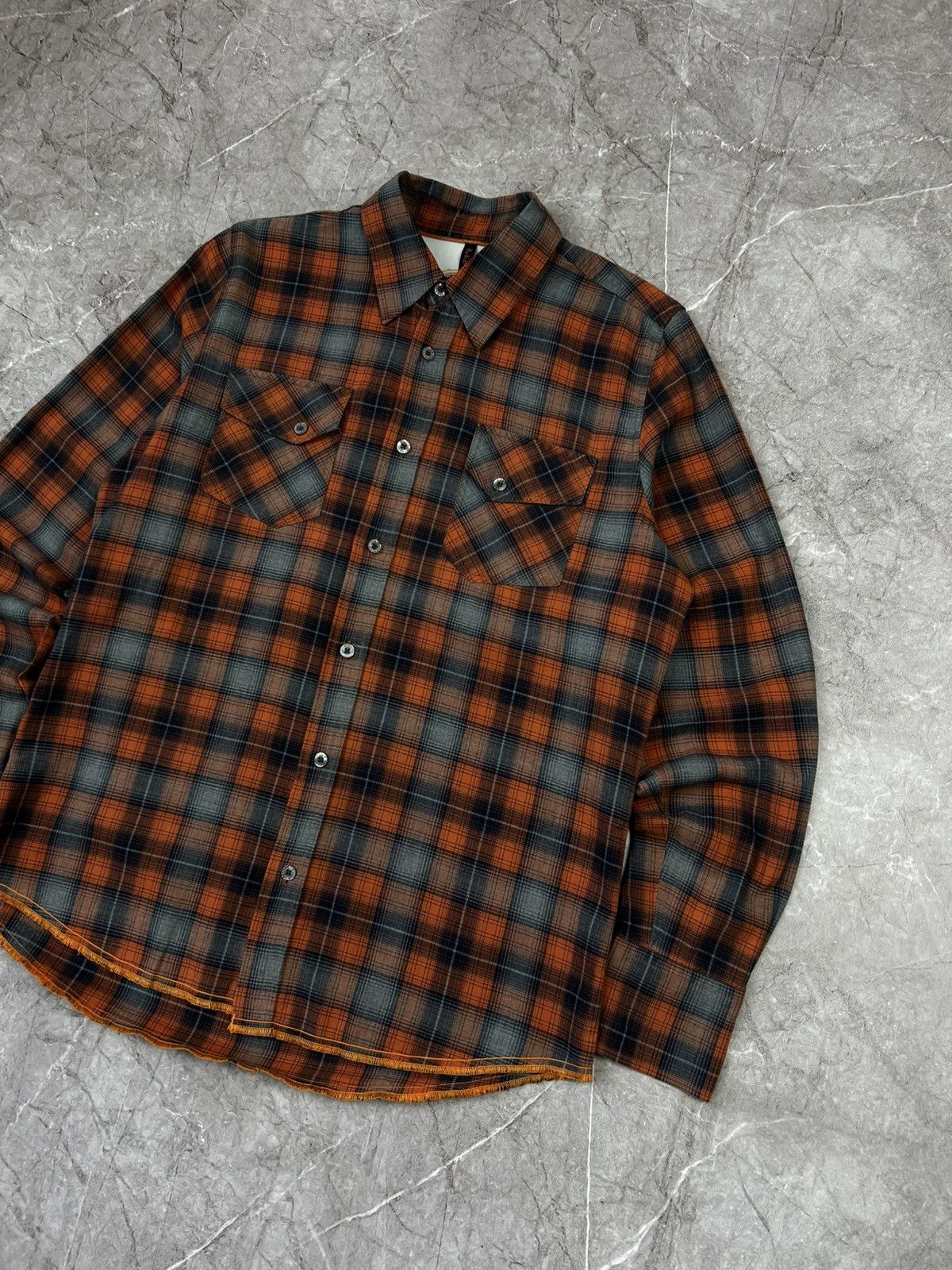 Nudie Jeans Nudie Jeans Long Sleeve Button-Up Checkered Flannel Shirt Size US M / EU 48-50 / 2 - 3 Thumbnail