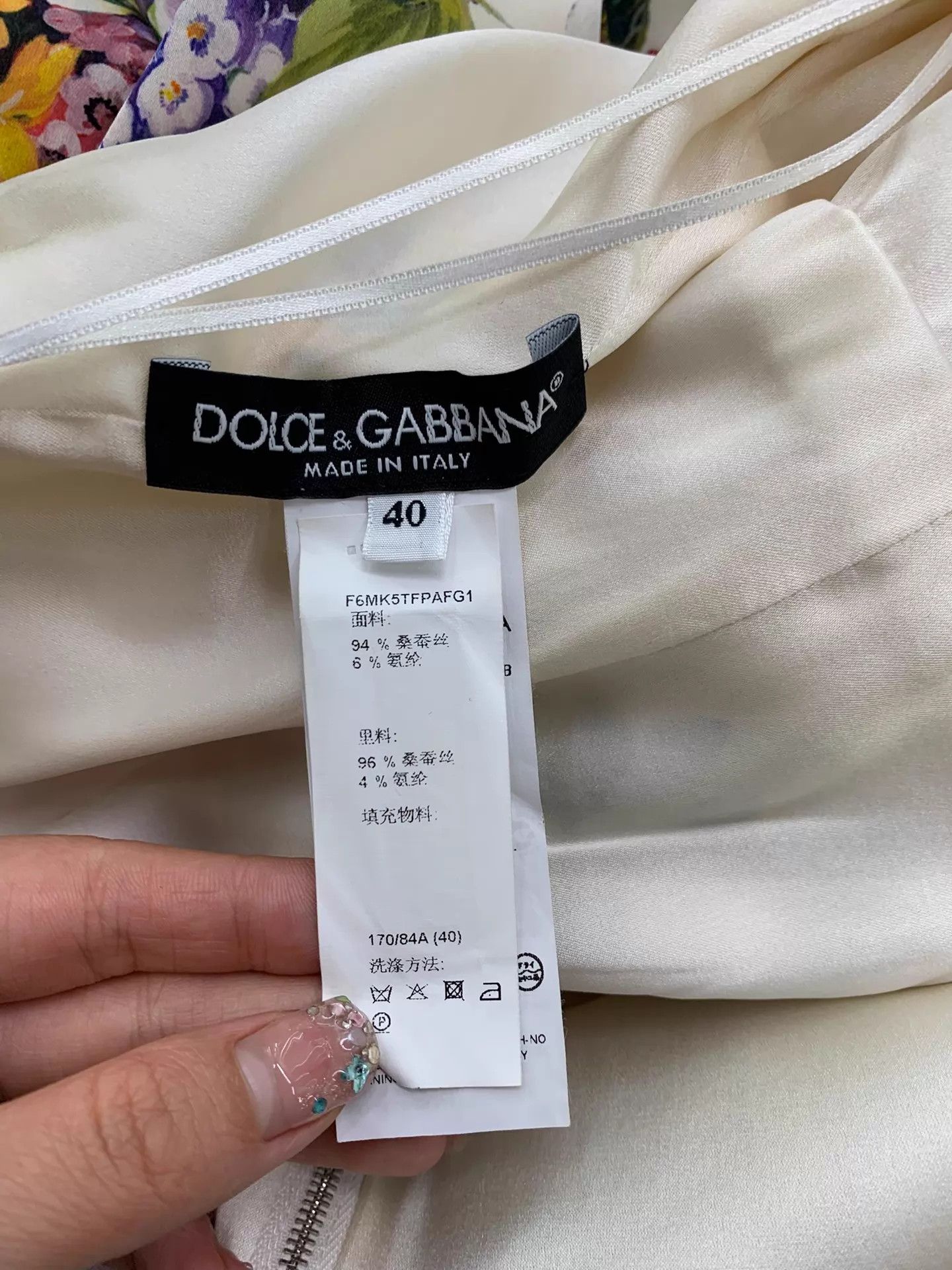 Dolce & Gabbana Dolce & Gabbana Printed Dress Size 40 New Size S / US 4 / IT 40 - 4 Thumbnail