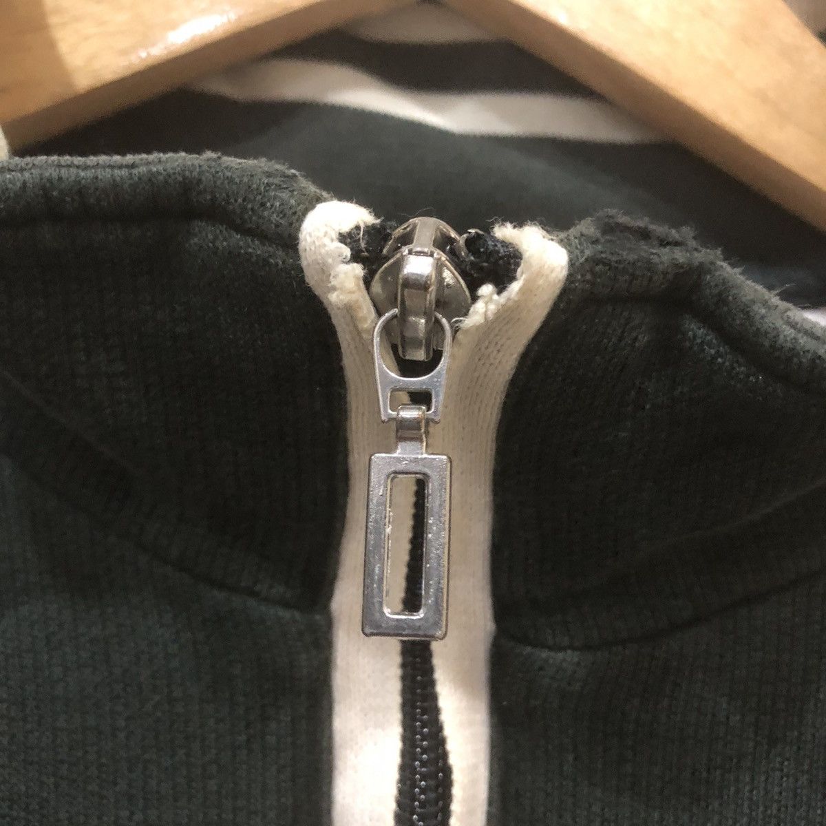 Nike × Vintage 90’ Nike Grey Tag Seoosh Half Zip Sweater Size US L / EU 52-54 / 3 - 6 Thumbnail