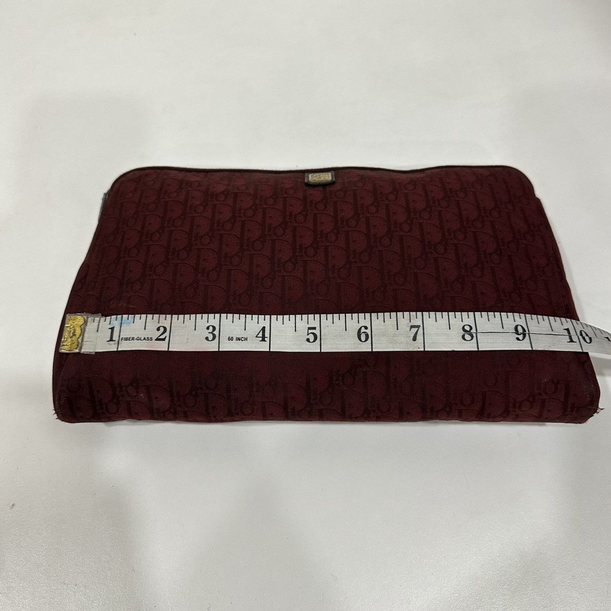 Dior ‼️YES‼️VINTAGE CHRISTIAN DIOR TROTTER MONOGRAM CLUTCH BAG Size ONE SIZE - 7 Thumbnail