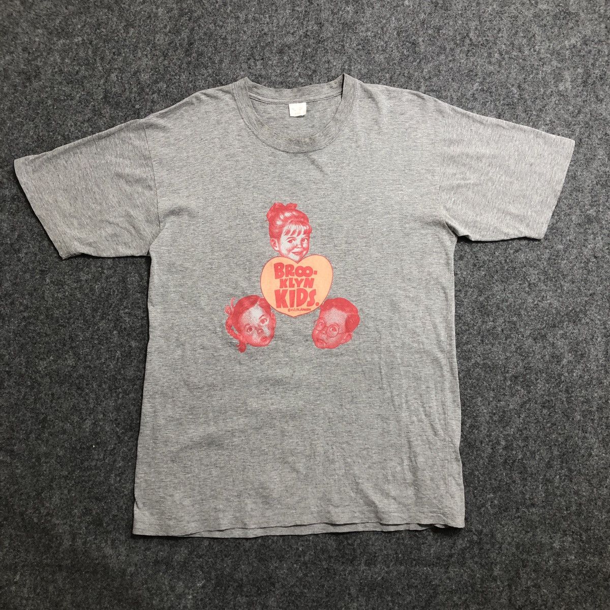 Vintage Vintage Brooklyn Kids K.Aihara T-Shirt Size US L / EU 52-54 / 3 - 1 Thumbnail