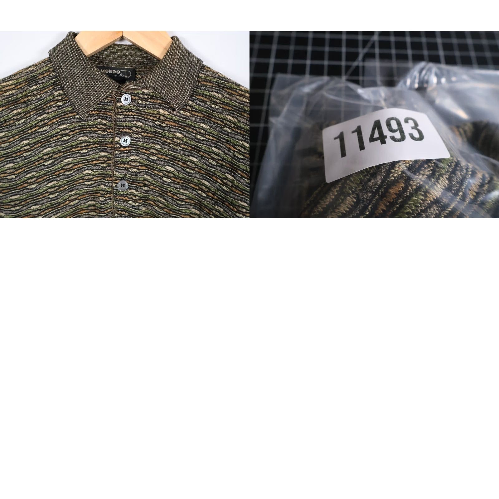 Coogi VTG Mondo di Marco Polo Shirt Short Sleeve Knit Olive Green 50 Large Men’s Italy 90s Retro Style Polo Shirt Size US L / EU 52-54 / 3 - 9 Thumbnail
