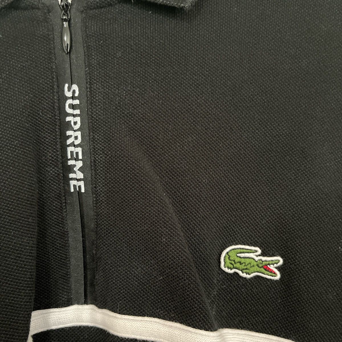 Lacoste × Supreme Supreme lacoste zip up polo Size US M / EU 48-50 / 2 - 2 Thumbnail