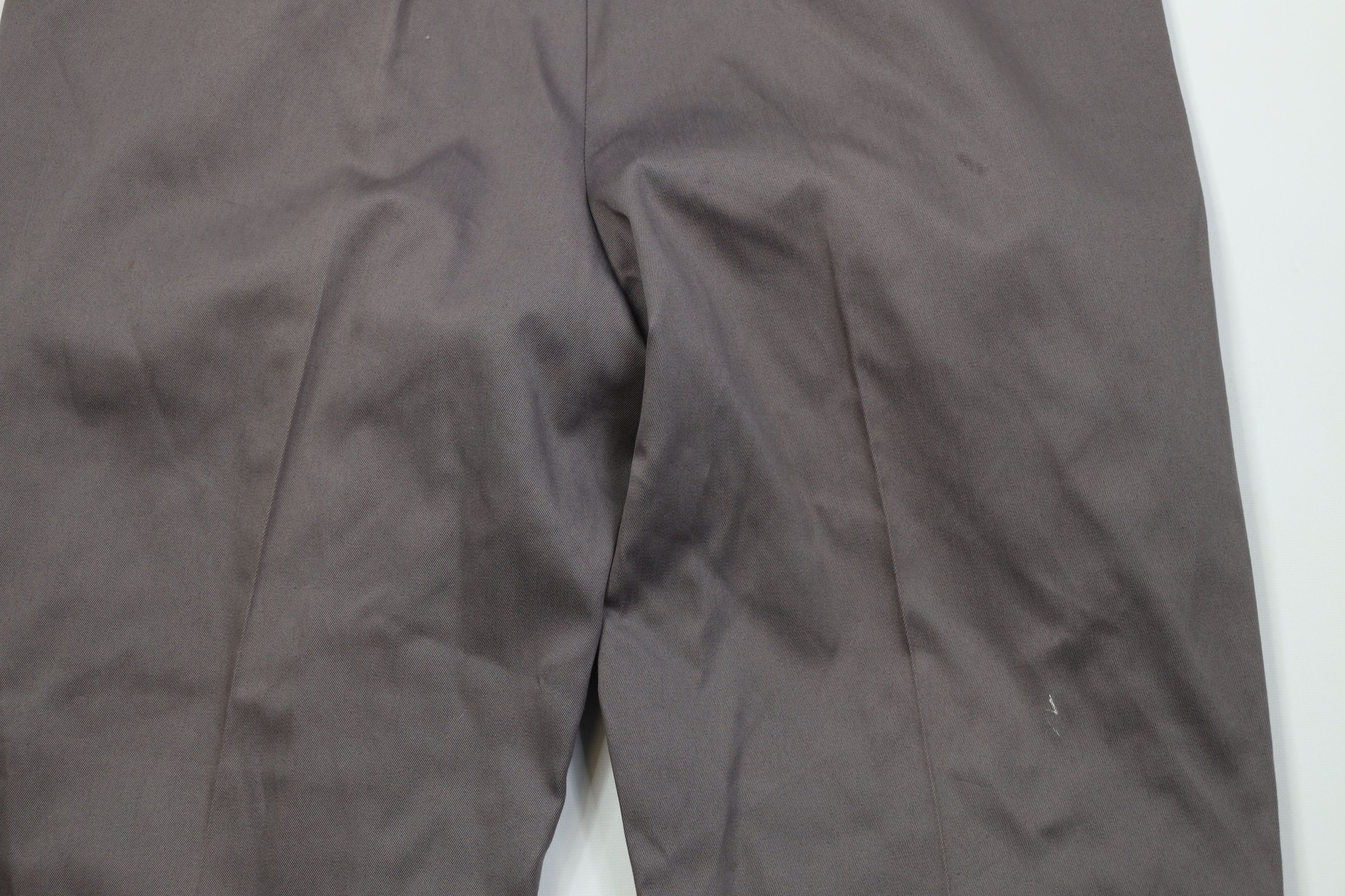 L.L. Bean Deadstock Vintage 90s LL Bean Wide Leg Chino Pants Gray USA Size US 42 / EU 58 - 12 Thumbnail