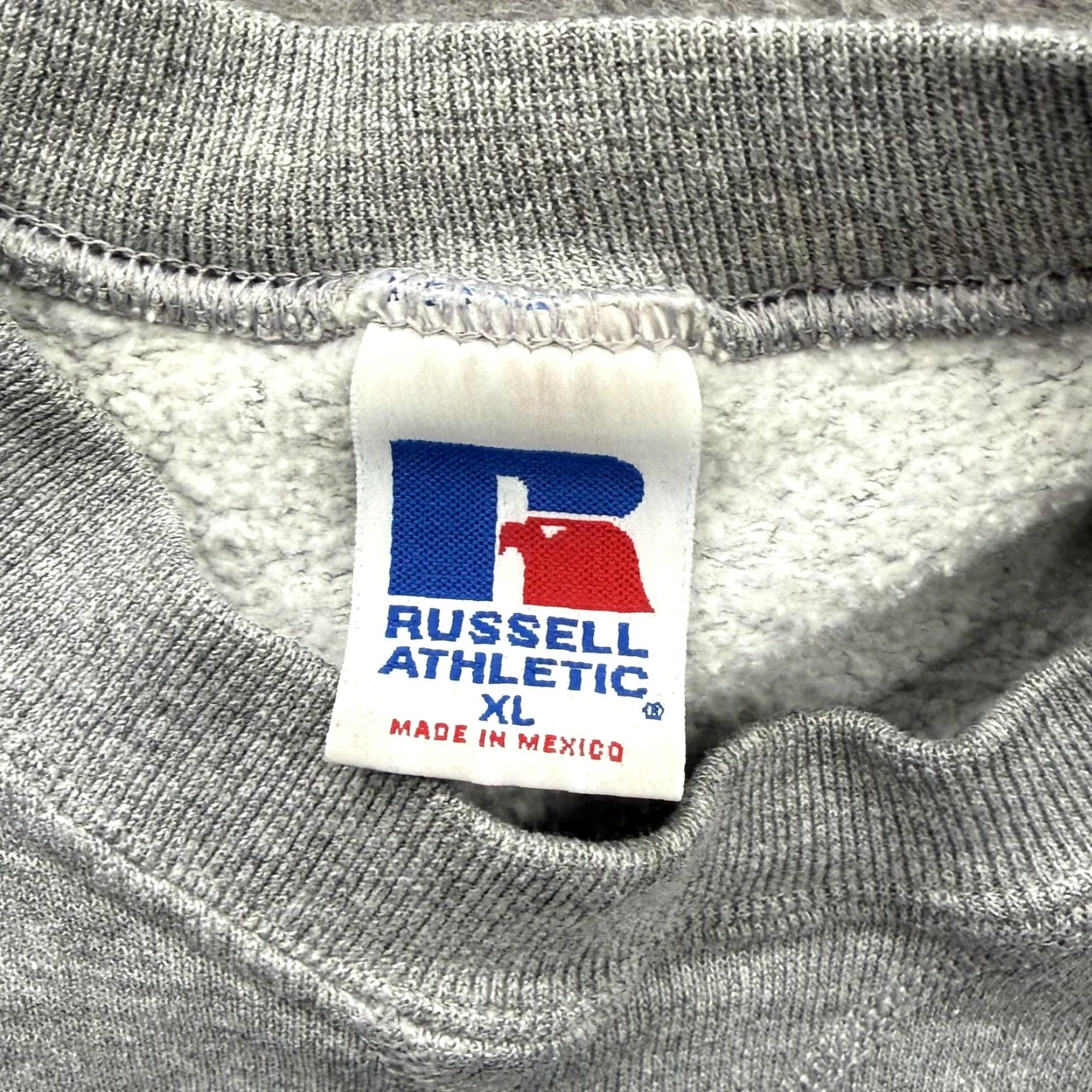 Russell Athletic VINTAGE Russell Athletic Sweatshirt Mens XL Gray MCNEIL Football Graphic Fleece Size US XL / EU 56 / 4 - 3 Thumbnail