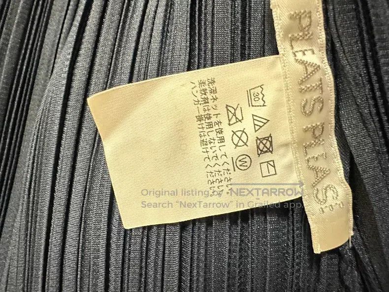 Issey Miyake Issey Miyake size:one size Blue-Gray Densely Ruched Ruffle Size XXS / US 00 / IT 34 - 3 Thumbnail