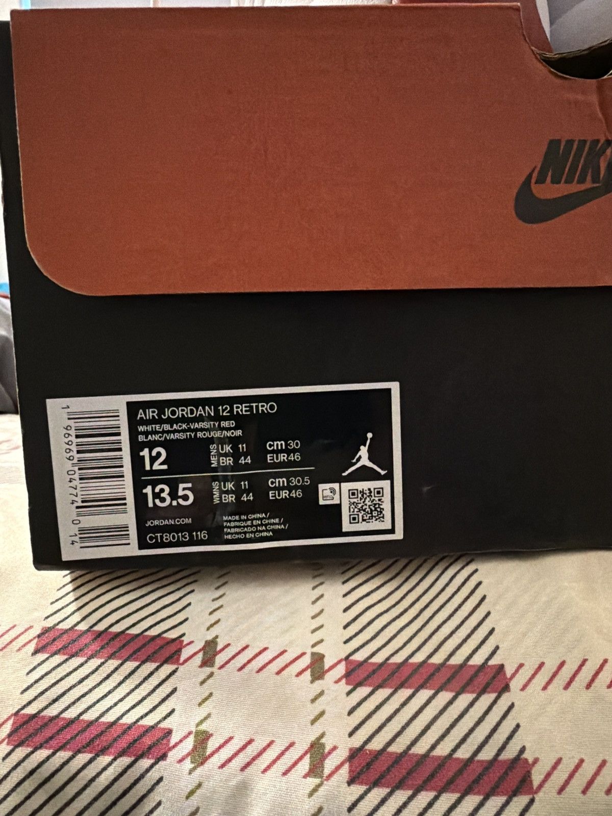 Jordan Brand CHERRY 12’s Size US 12 / EU 45 - 6 Thumbnail