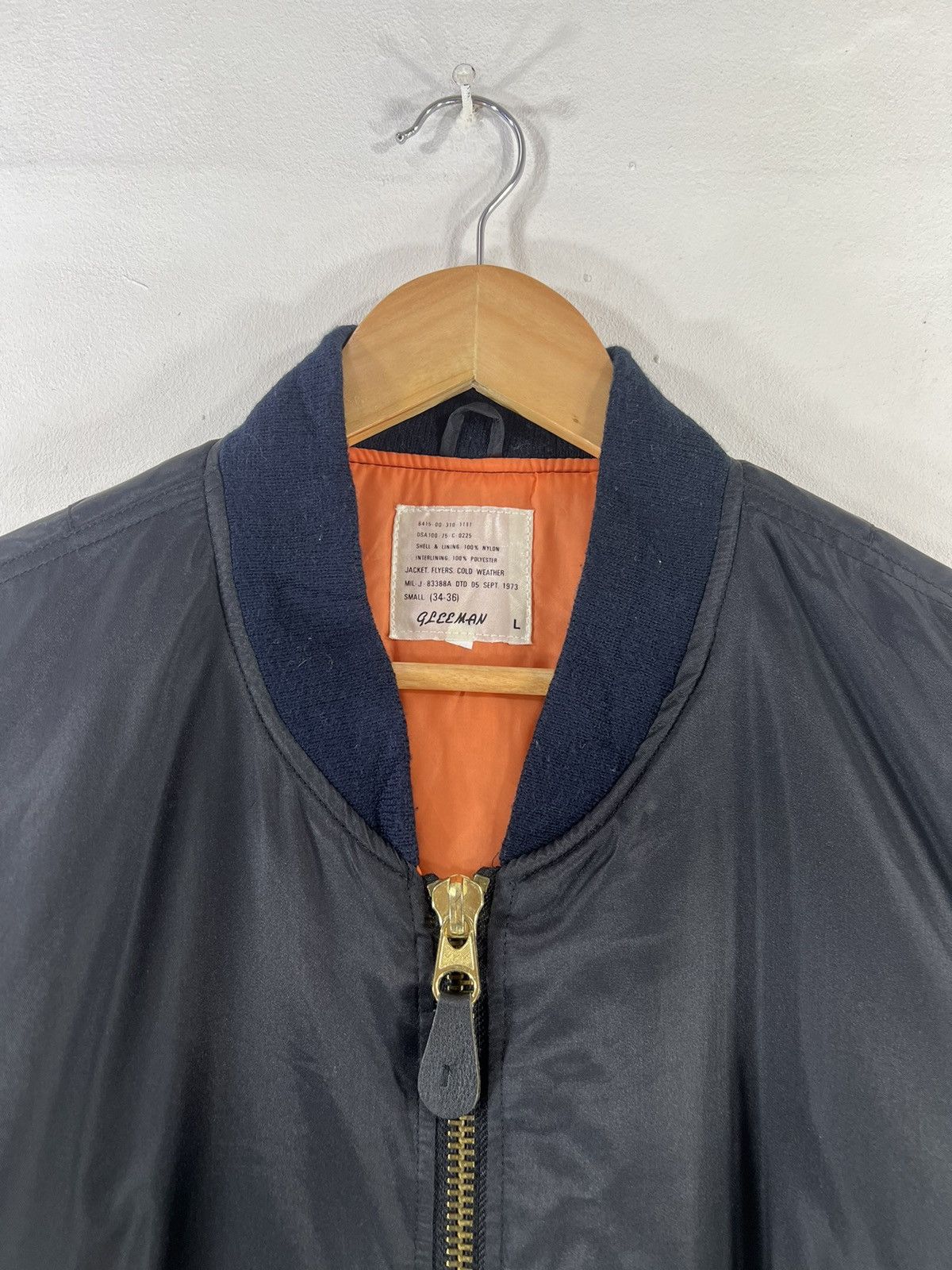 Japanese Brand × Vintage Vintage Full Zipper Sunfaded Bomber Jacket Size US L / EU 52-54 / 3 - 3 Thumbnail