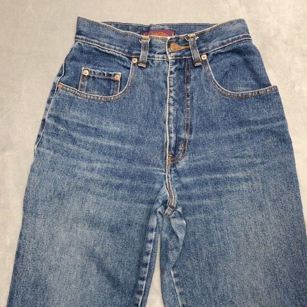 Vintage VINTAGE Lone Star Jeans Womens 10 Blue High Waist Mom Vintage Classic Retro 90s Style Womens Size 32" / US 10 / IT 46 - 3 Thumbnail