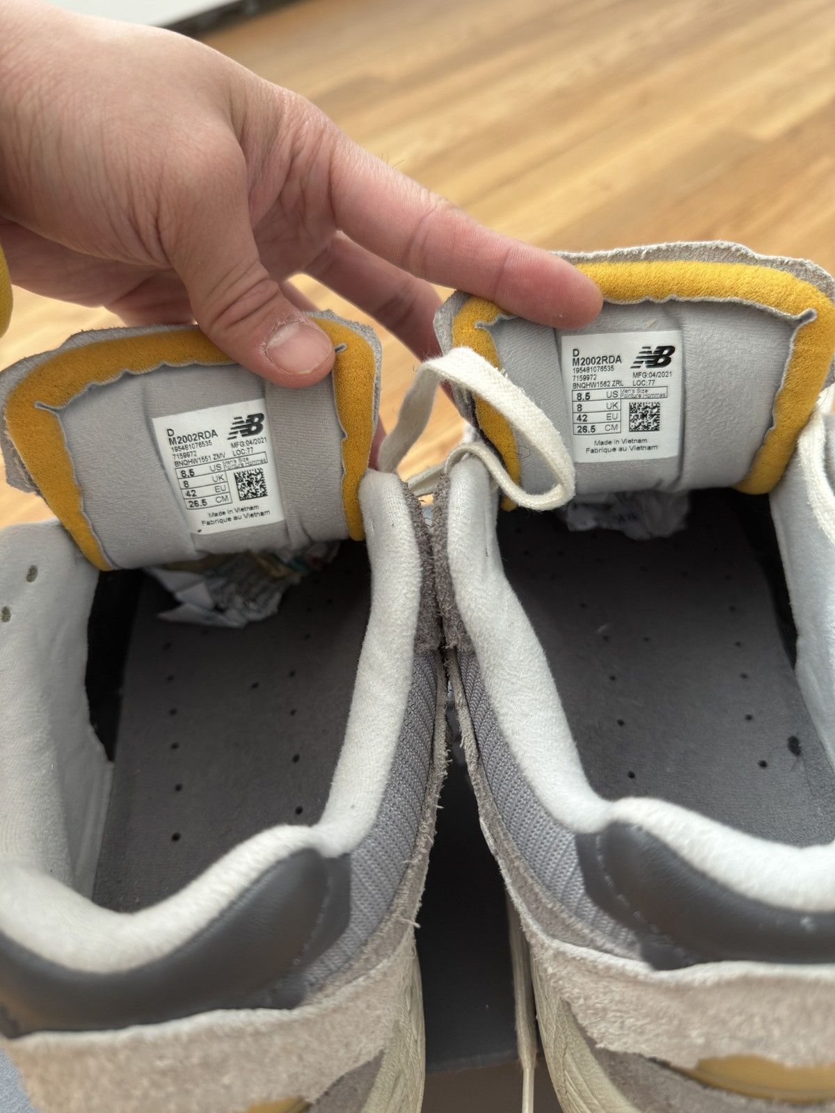 New Balance New Balance 2002R “Rain Cloud” Protection Pack – VNDS Size US 8.5 / EU 41-42 - 6 Thumbnail