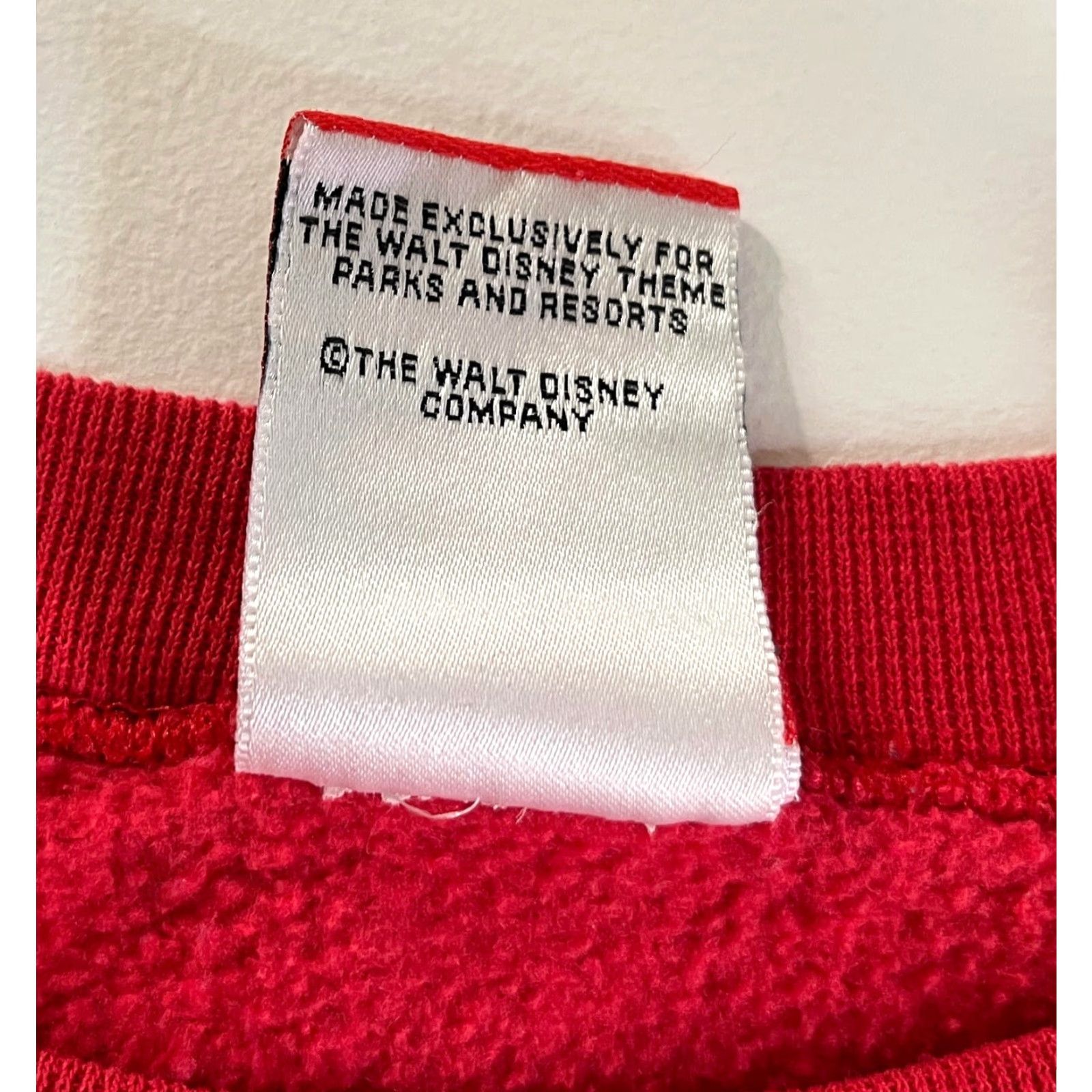 Disney VINTAGE Mickey, Inc Sweatshirt Mickey Mouse 25 Crewneck USA Disney Red L Mens Size US L / EU 52-54 / 3 - 6 Thumbnail