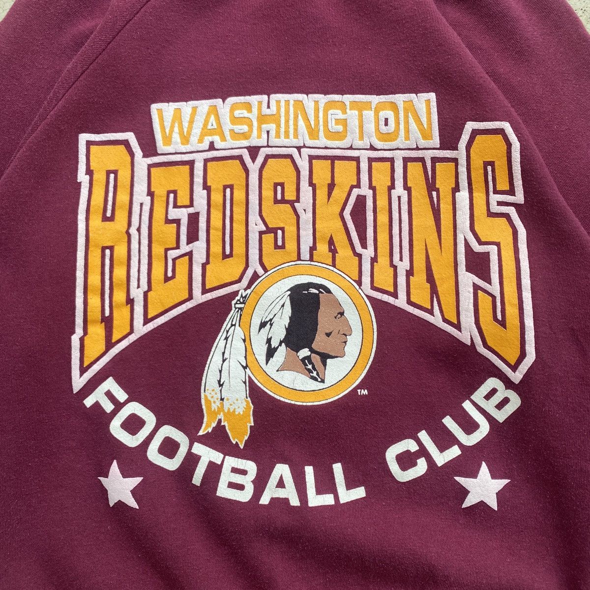 NFL Vintage 90's Washington Redskins NFL Sweatshirt (M) Size US M / EU 48-50 / 2 - 2 Thumbnail