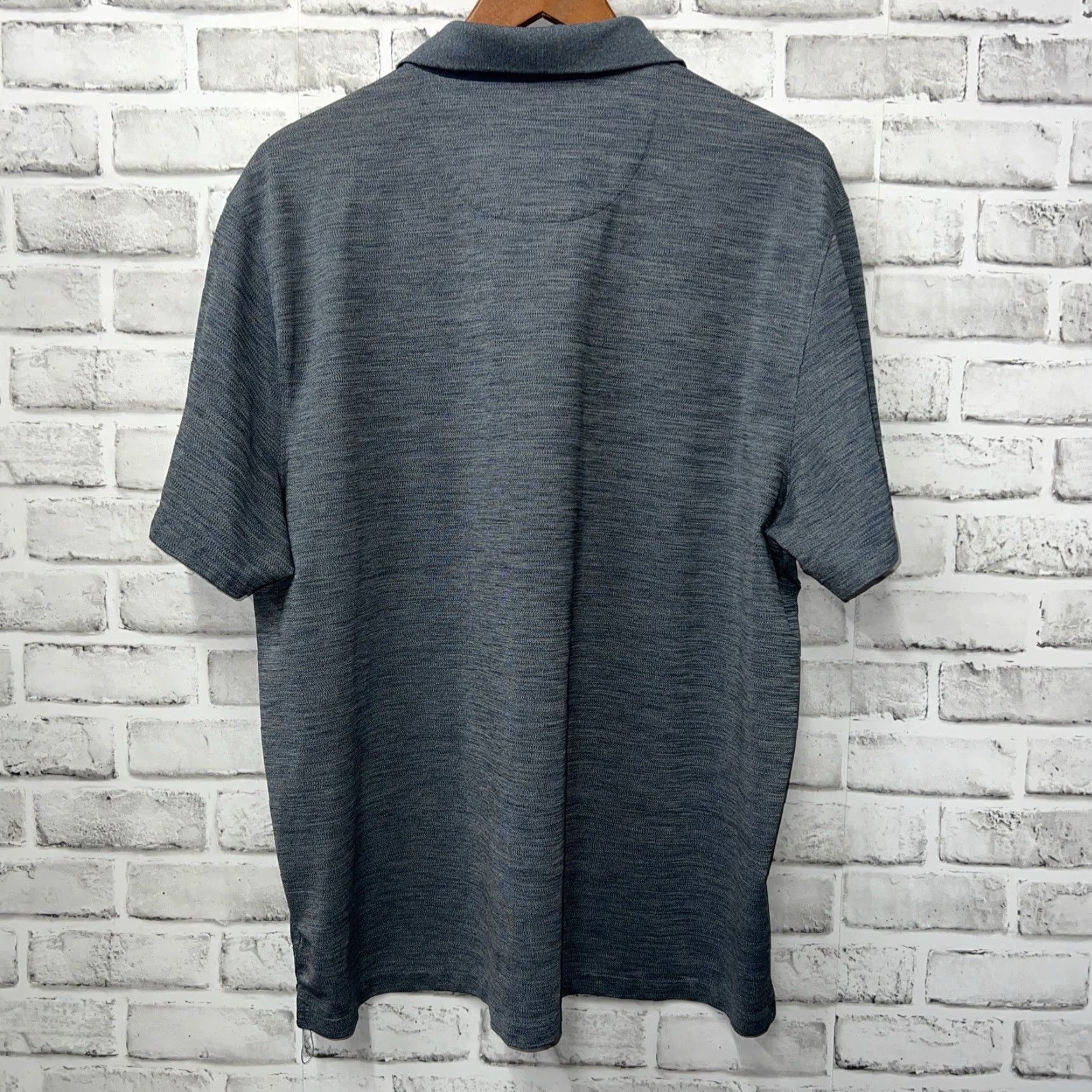 UNTUCKit UNTUCKit Polo Shirt Gray Mens 2XL Regular Size Polo Shirt Gray Untuckit Mens 2XL (Gray) Size US XXL / EU 58 / 5 - 4 Thumbnail