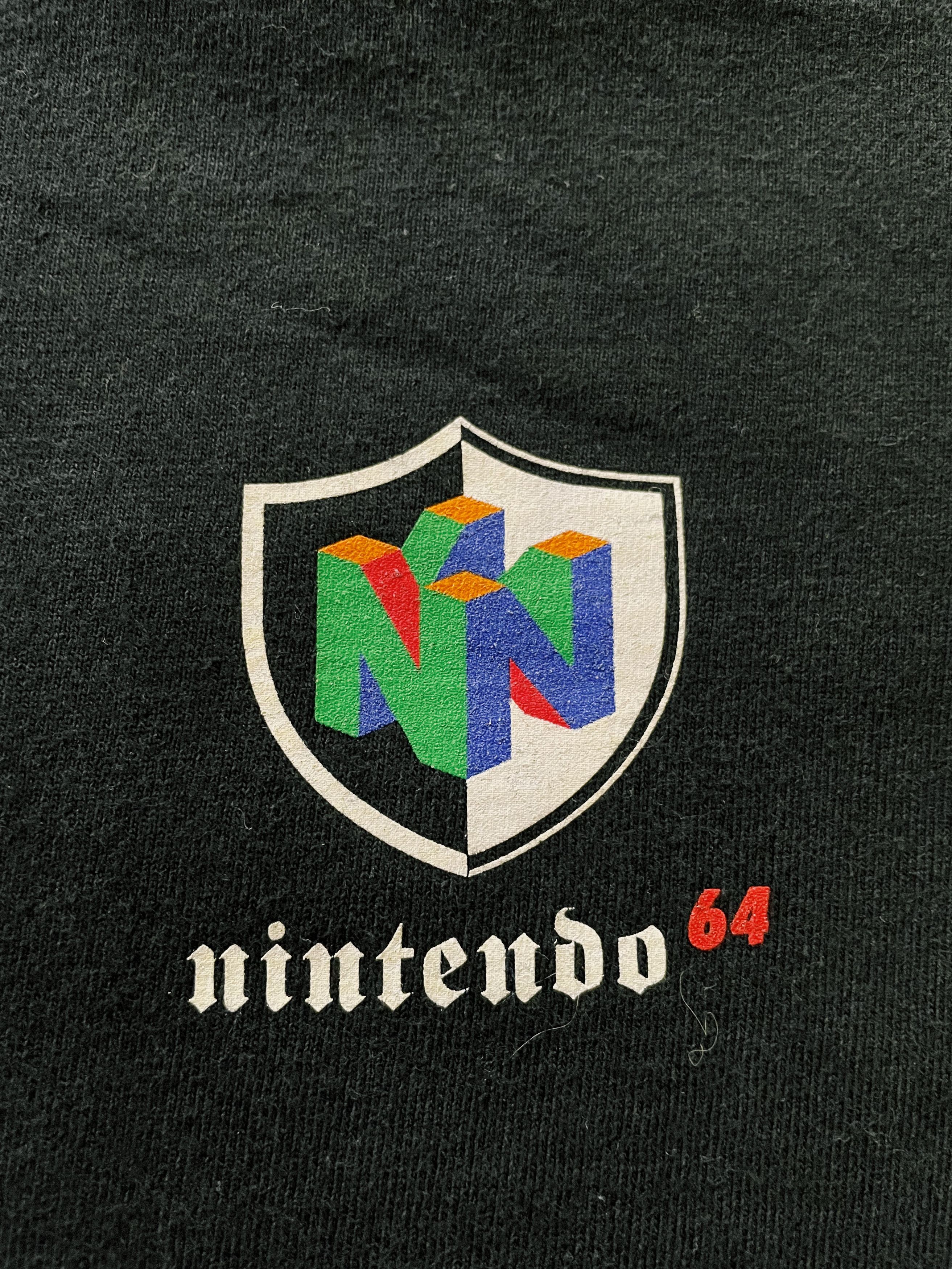 Nintendo Vintage 1998 Zelda: Ocarina of Time Nintendo 64 T-shirt Size US L / EU 52-54 / 3 - 4 Thumbnail