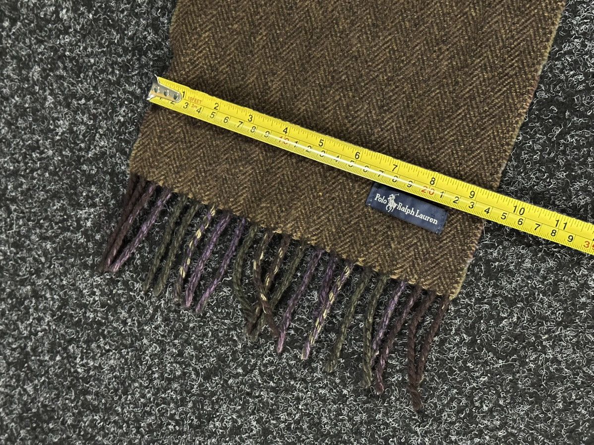 Emporio Armani × Vintage 🚨Vintage 90s Ralph Lauren logo Scarf / Muffler / Neckwear Size ONE SIZE - 7 Thumbnail