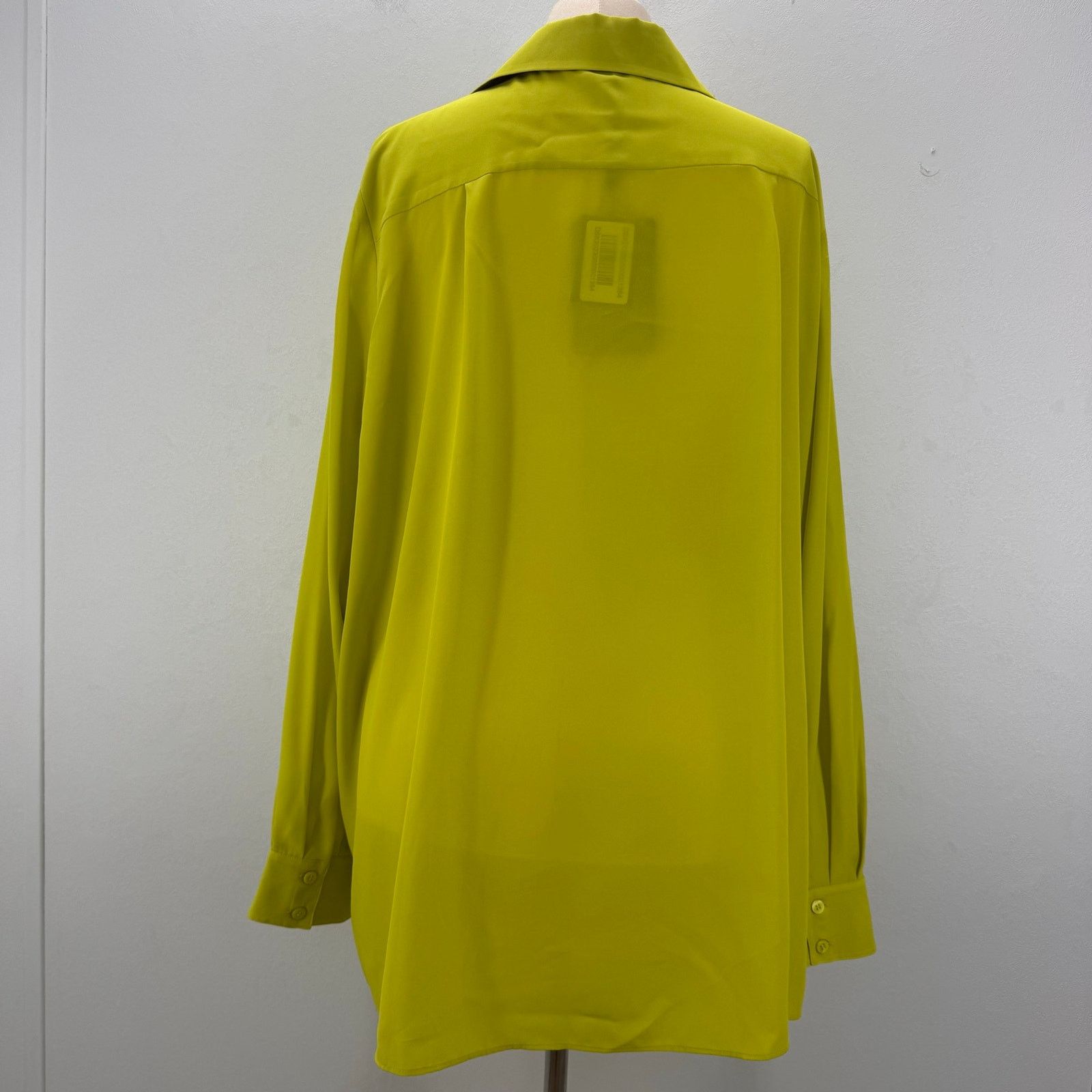 Marina Rinaldi Marina Rinaldi Bahamas Button Up Shirt Yellow US 24 Travel Size 4XL / US 24-26 - 4 Thumbnail