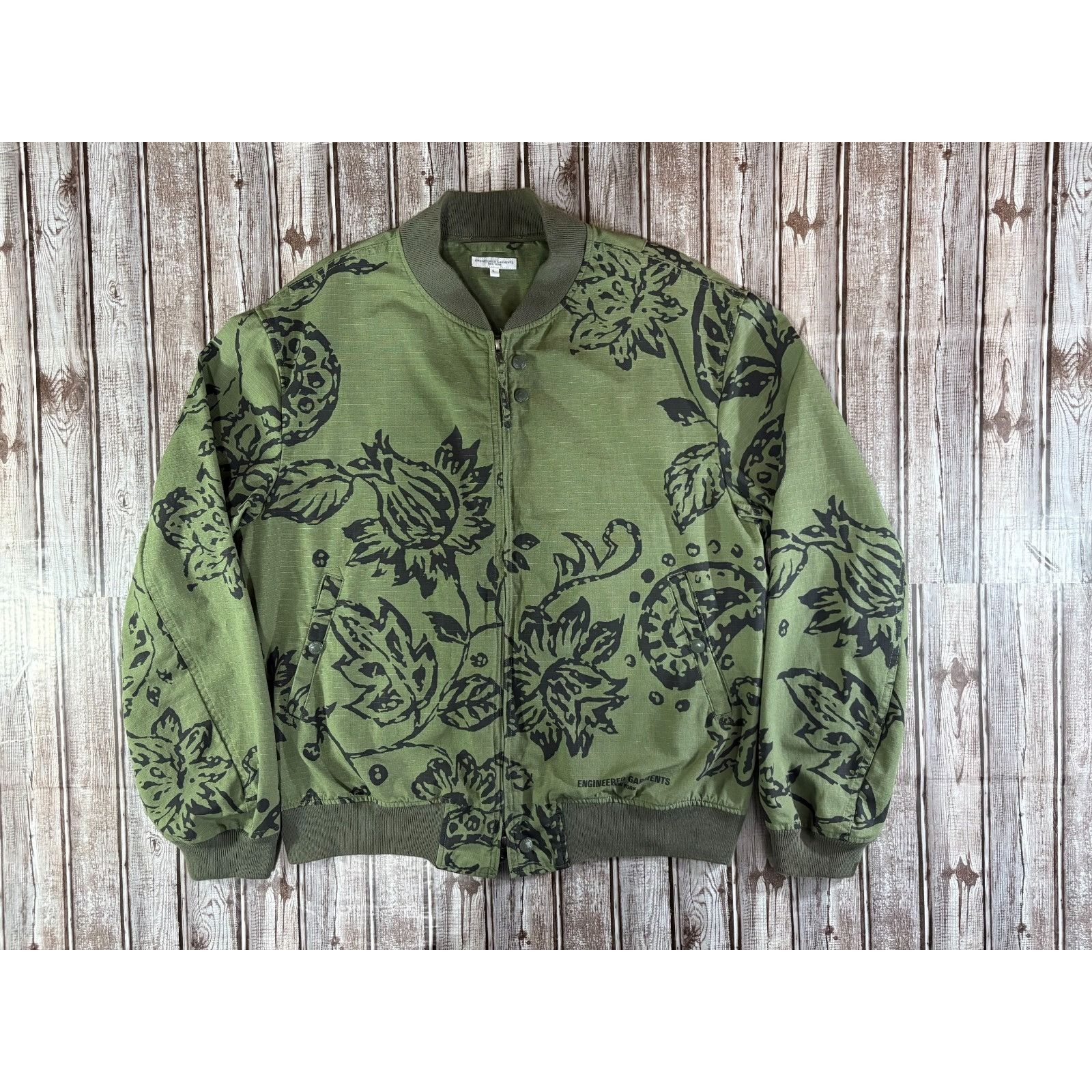 Engineered Garments Engineered Garments Floral Print Ripstop Aviator Jacket size Size US L / EU 52-54 / 3 - 1 Thumbnail