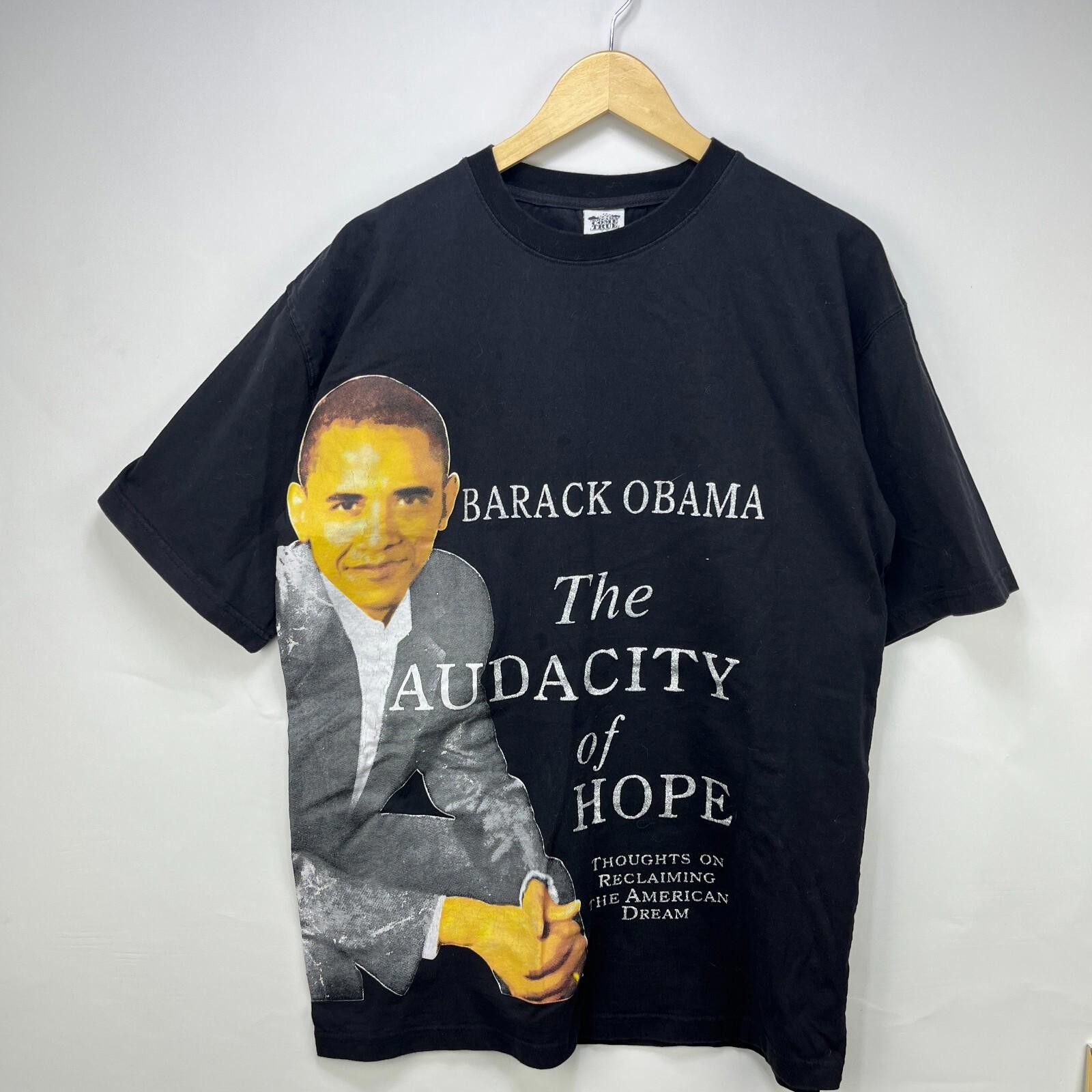 Vintage Vintage Y2K Barack Obama Dreams Come True T-Shirt 2XL Size US XXL / EU 58 / 5 - 1 Thumbnail