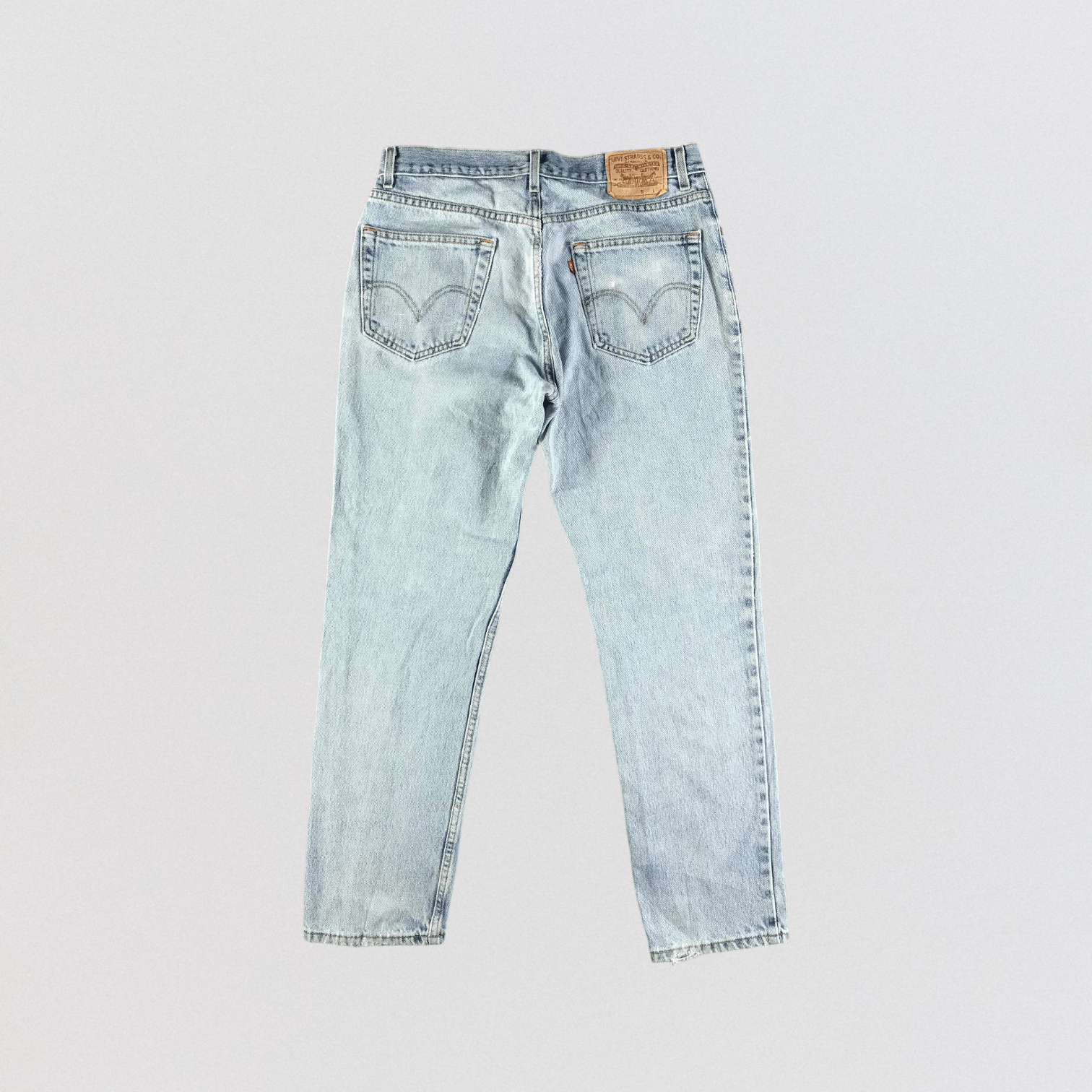 Levi's × Vintage Vintage Light Wash Levis 512 Jeans-JM3424 Size 33" - 2 Thumbnail