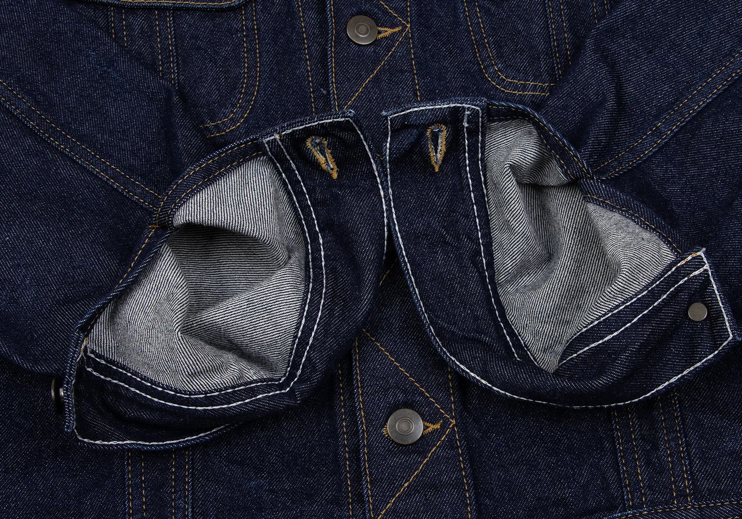 Maison Margiela Denim Trucker Jacket in Indigo, Size 48 Size US M / EU 48-50 / 2 - 11 Thumbnail