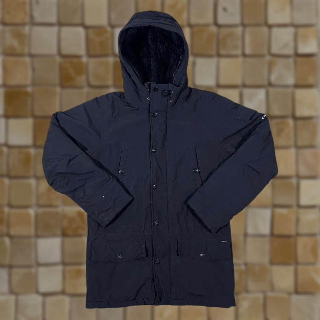 Carhartt Carhartt Anchorage Parka Black Hooded Lined Padded Parka Coat Jacket Women's M Size M / US 6-8 / IT 42-44 - 1 Thumbnail