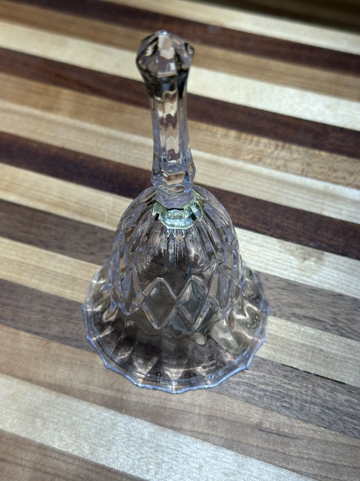 Other Vintage Elegant Clear Glass Bell Size ONE SIZE - 10 Thumbnail