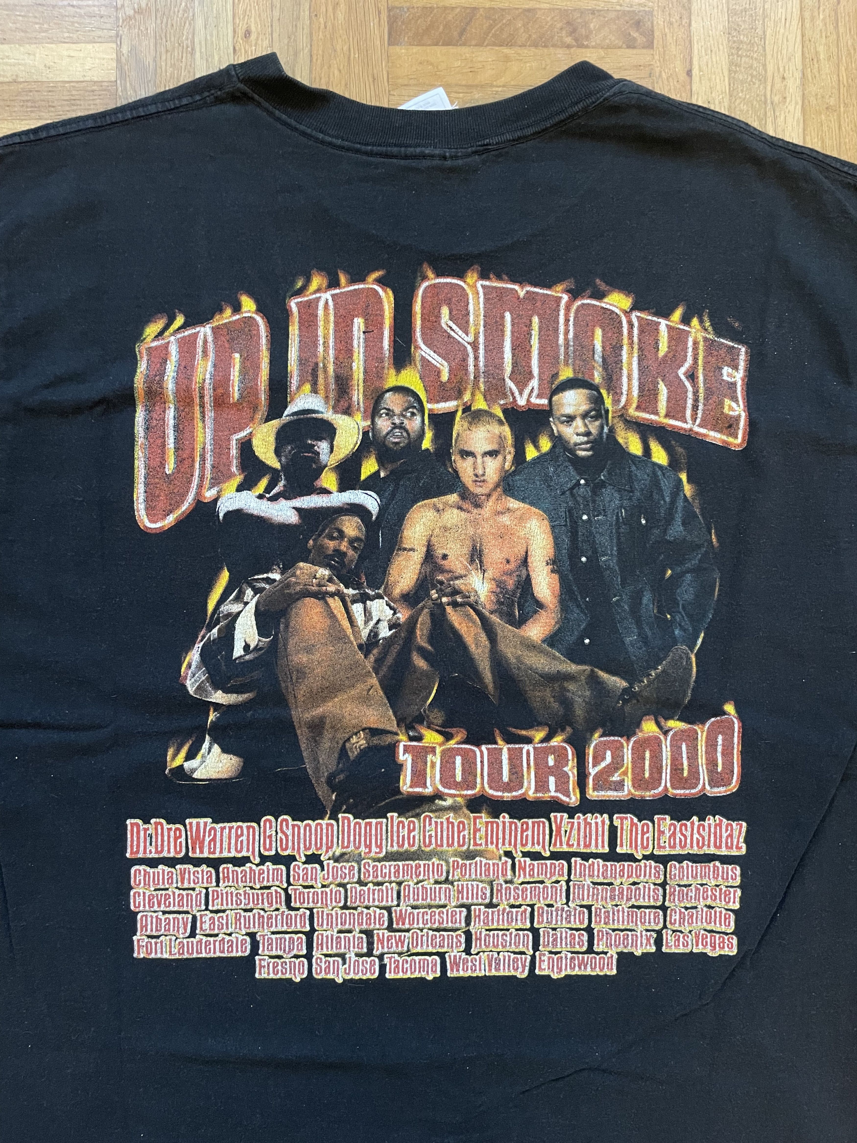 Band Tees × Rap Tees Up In Smoke Tour Shirt Size US XL / EU 56 / 4 - 4 Thumbnail