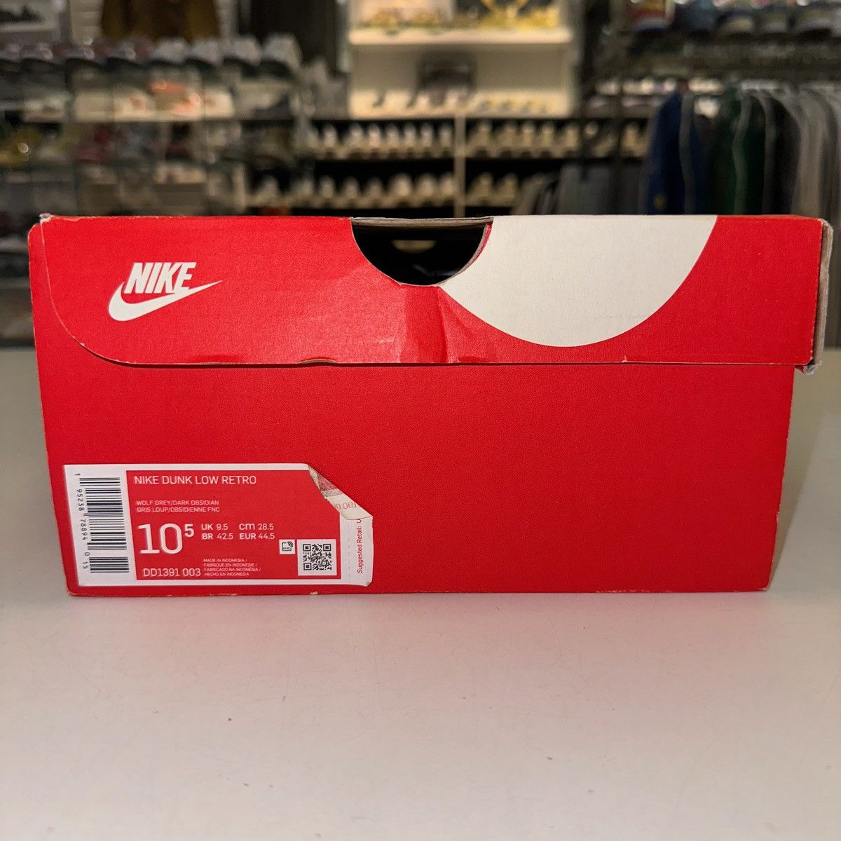 Nike Size 10.5 - Nike Dunk Low Georgetown - DD1391-003 Size US 10.5 / EU 43-44 - 7 Thumbnail
