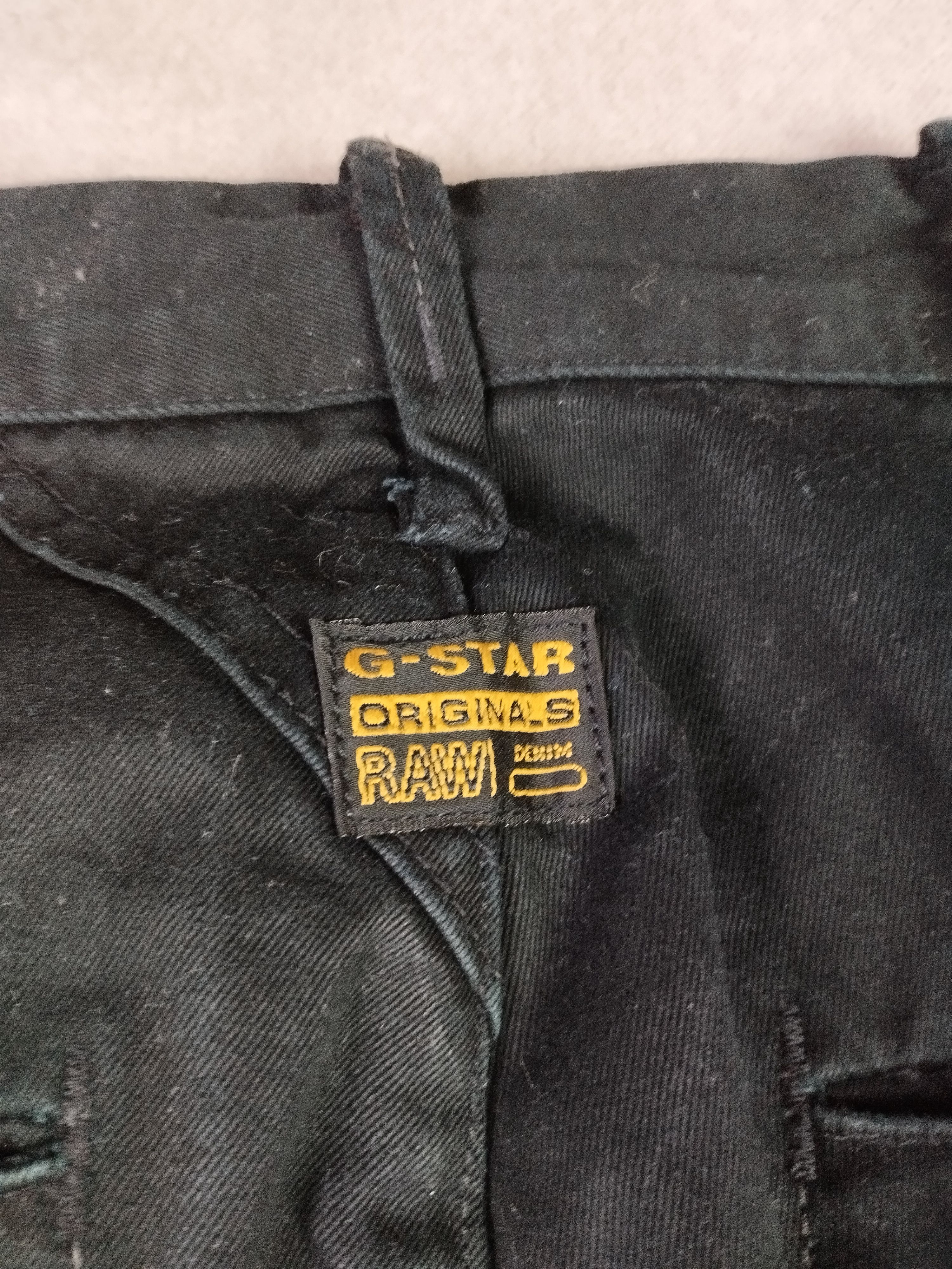 G-Star G Star Raw 3301 biker styled denim jeans Size US 32 / EU 48 - 4 Thumbnail