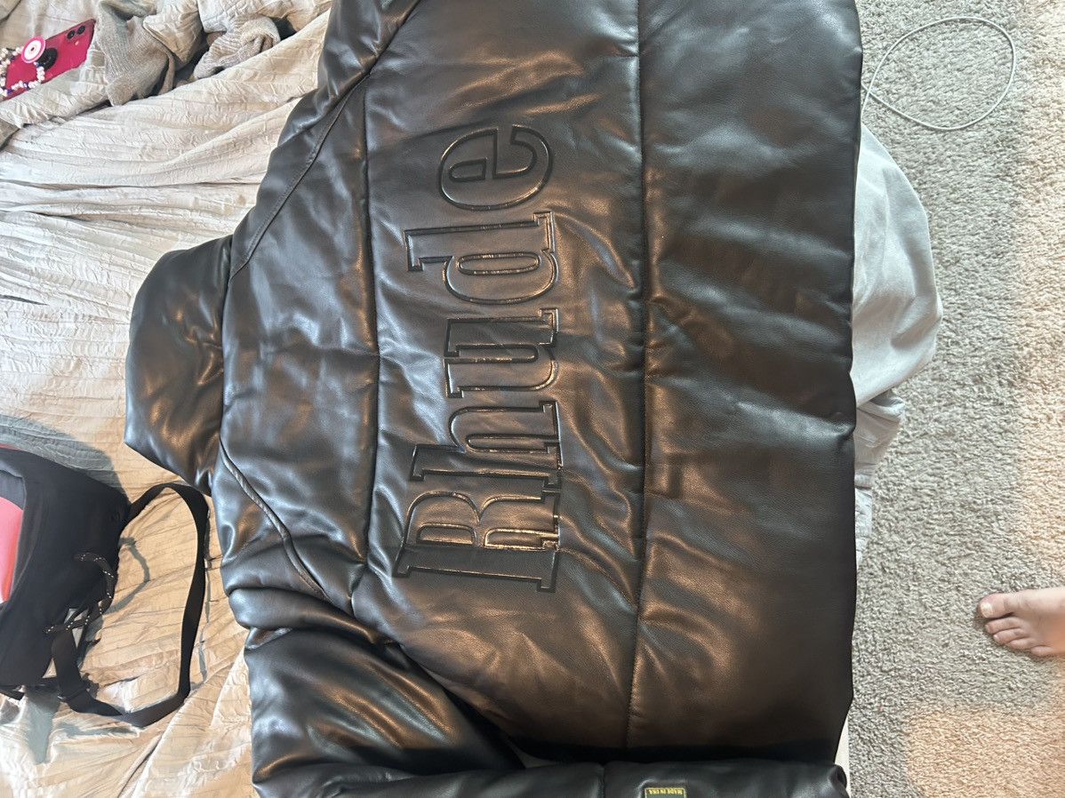 Rhude Rhude faux leather down jacket Size US M / EU 48-50 / 2 - 2 Thumbnail
